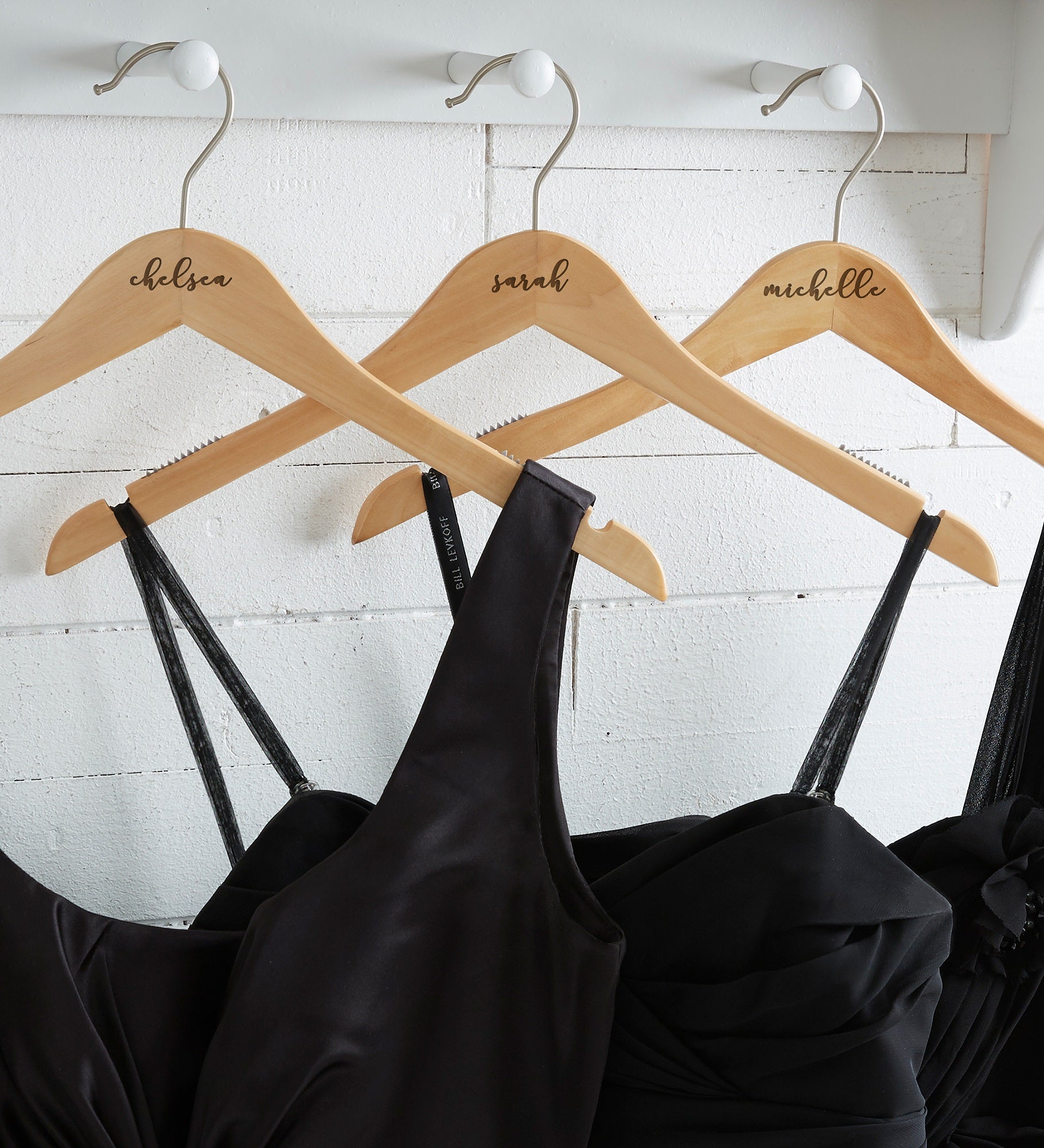 Bride Engraved Wood Hanger