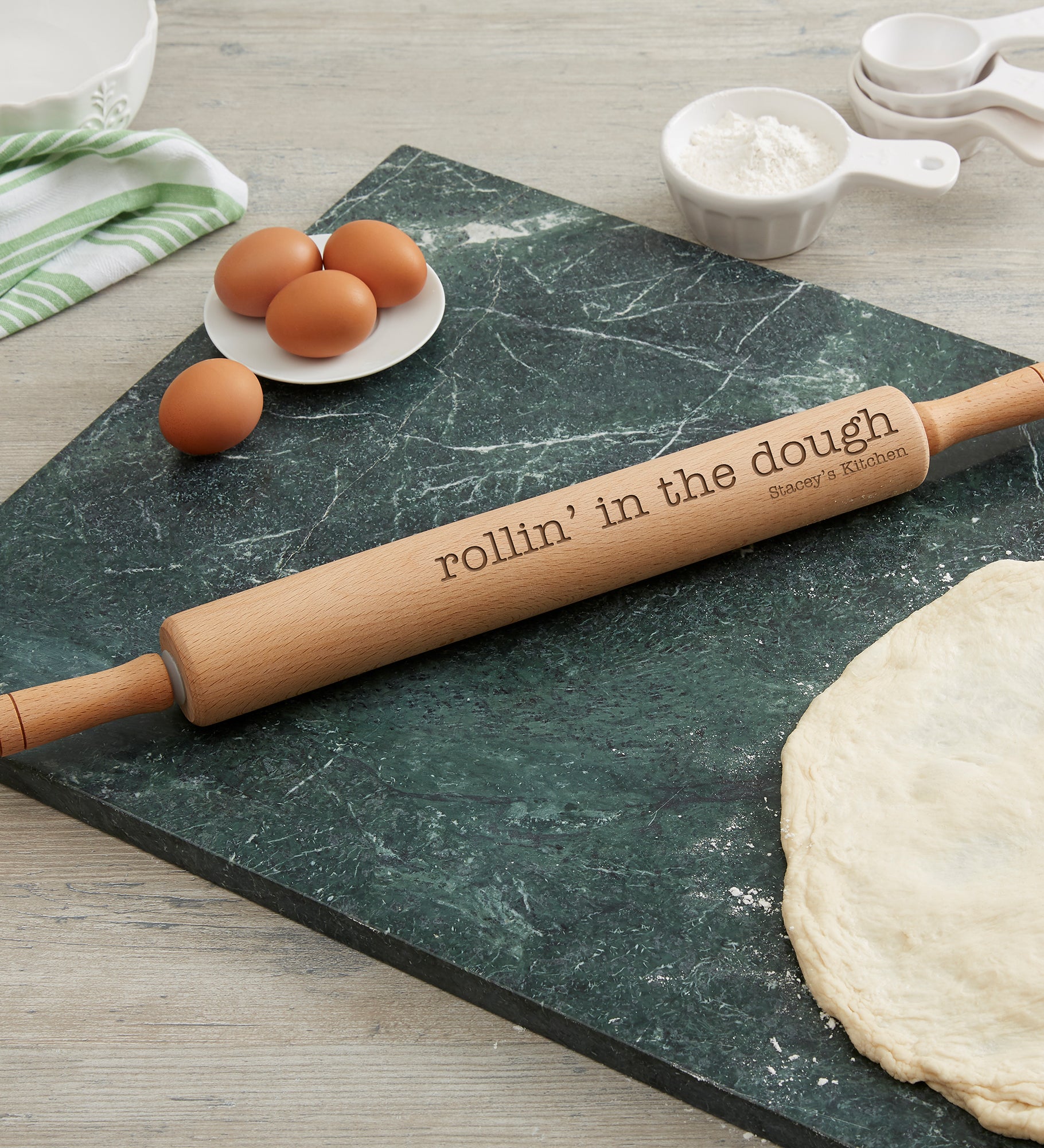 Kitchen Expressions Personalized Rolling Pin