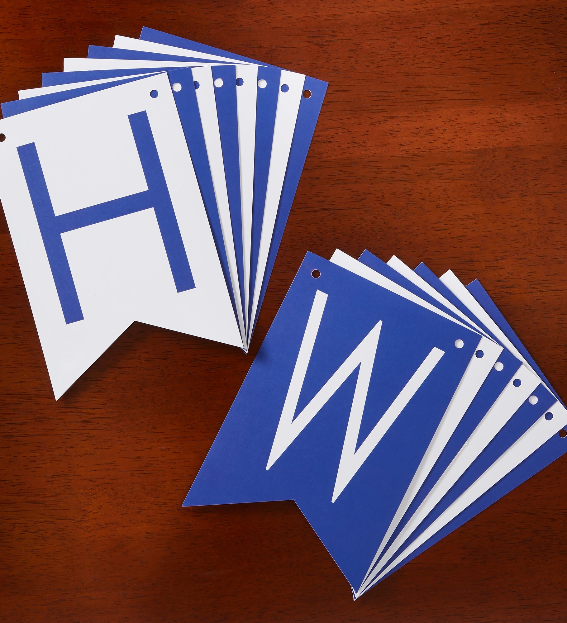 Write Your Own Personalized Welcome Home Bunting Banner