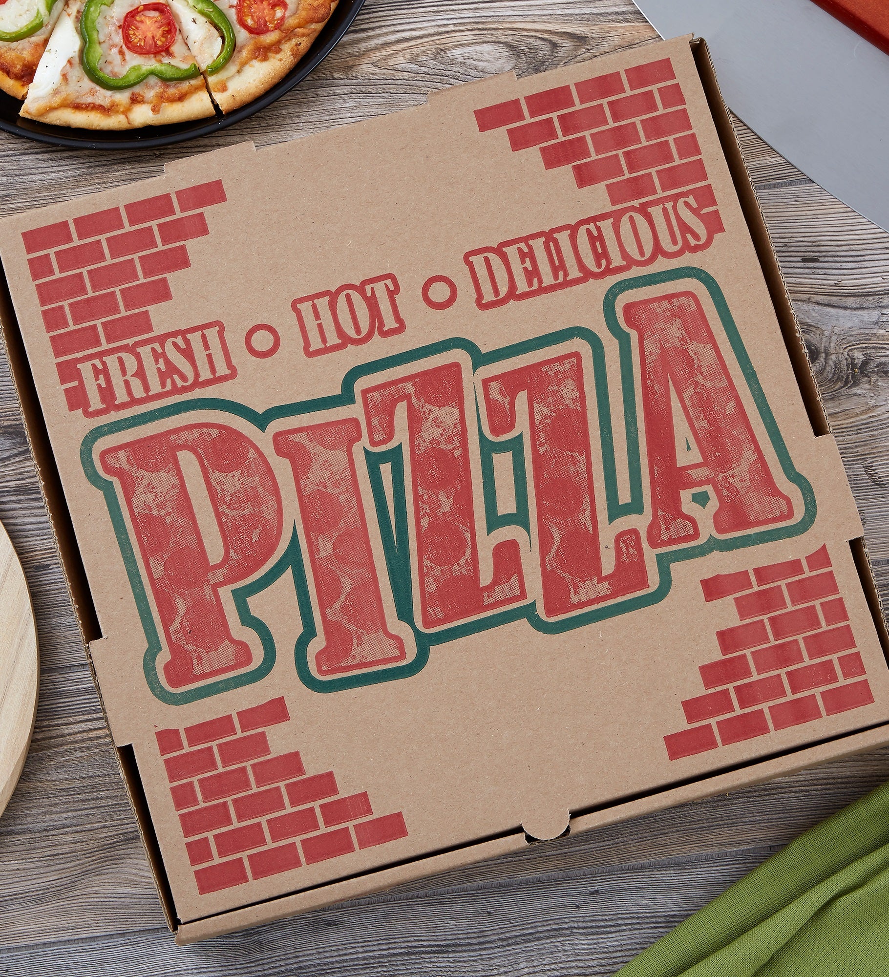 Pizza Expressions Personalized 3pc Pizza Board Gift Set