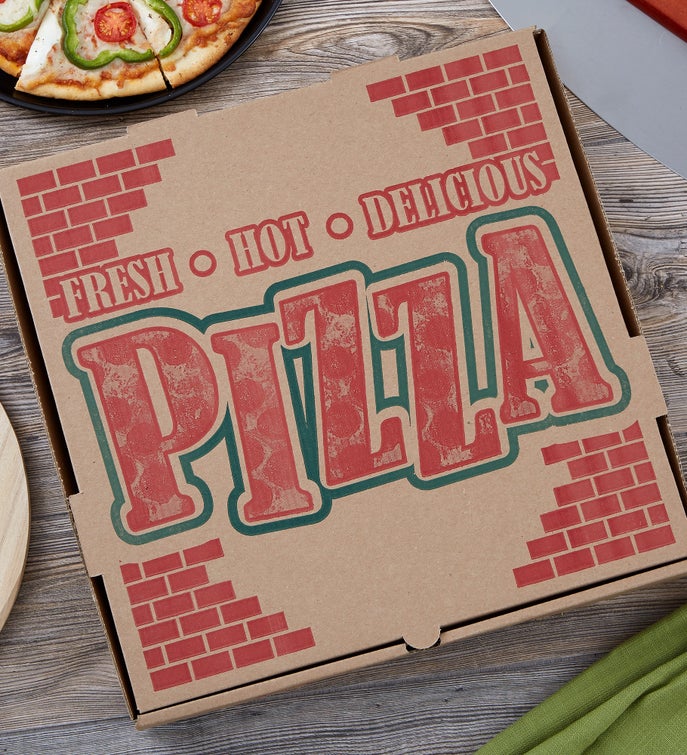 Pizza Expressions Personalized 3pc Pizza Board Gift Set