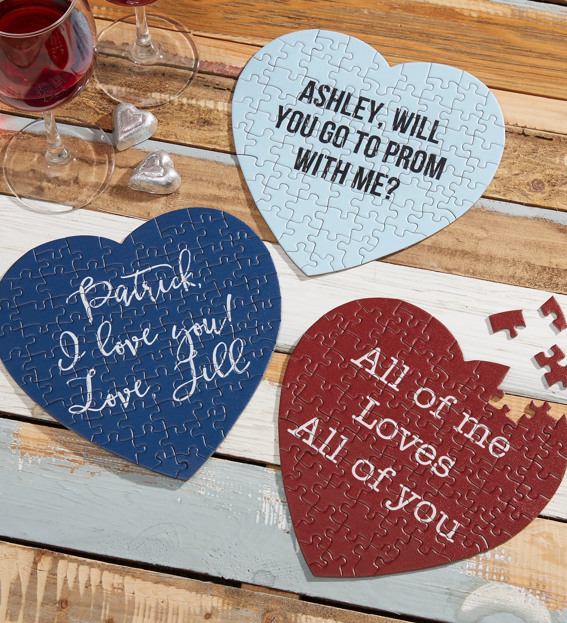 Expressions Write Your Own Personalized Mini Heart Puzzle