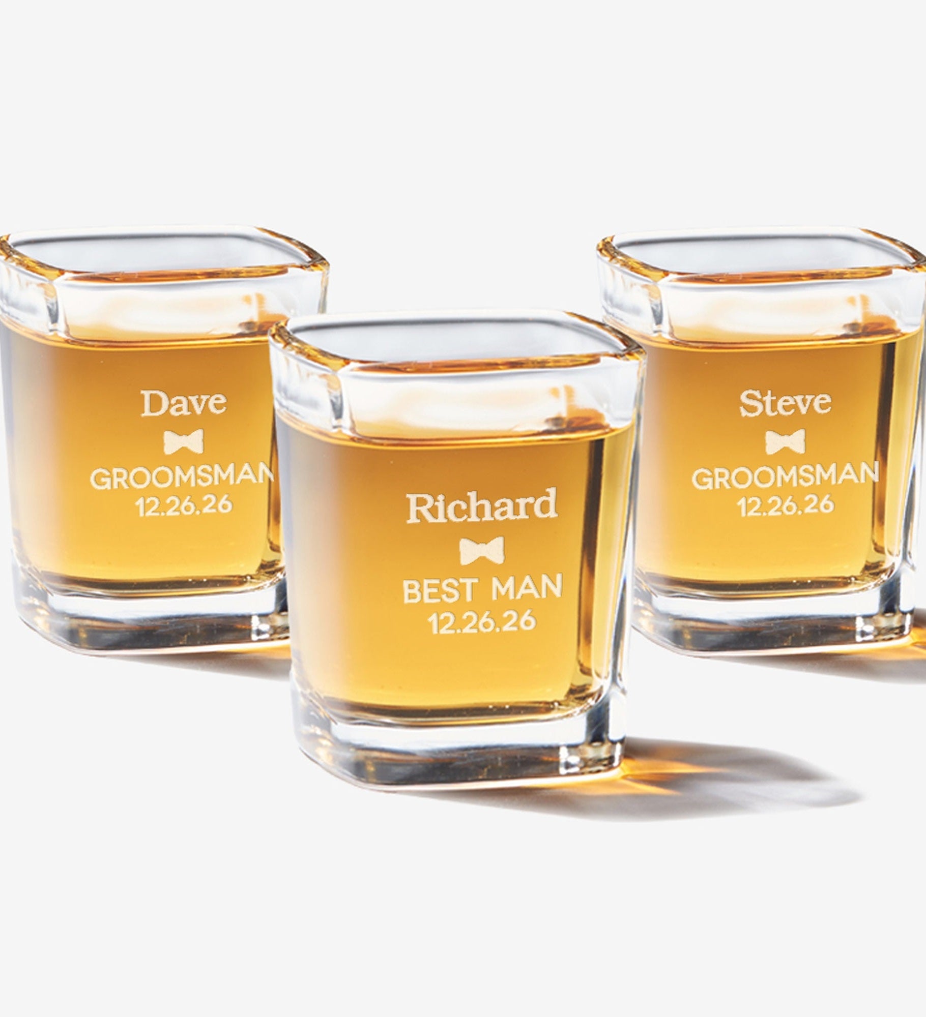 Groomsman Personalized Shot Glass
