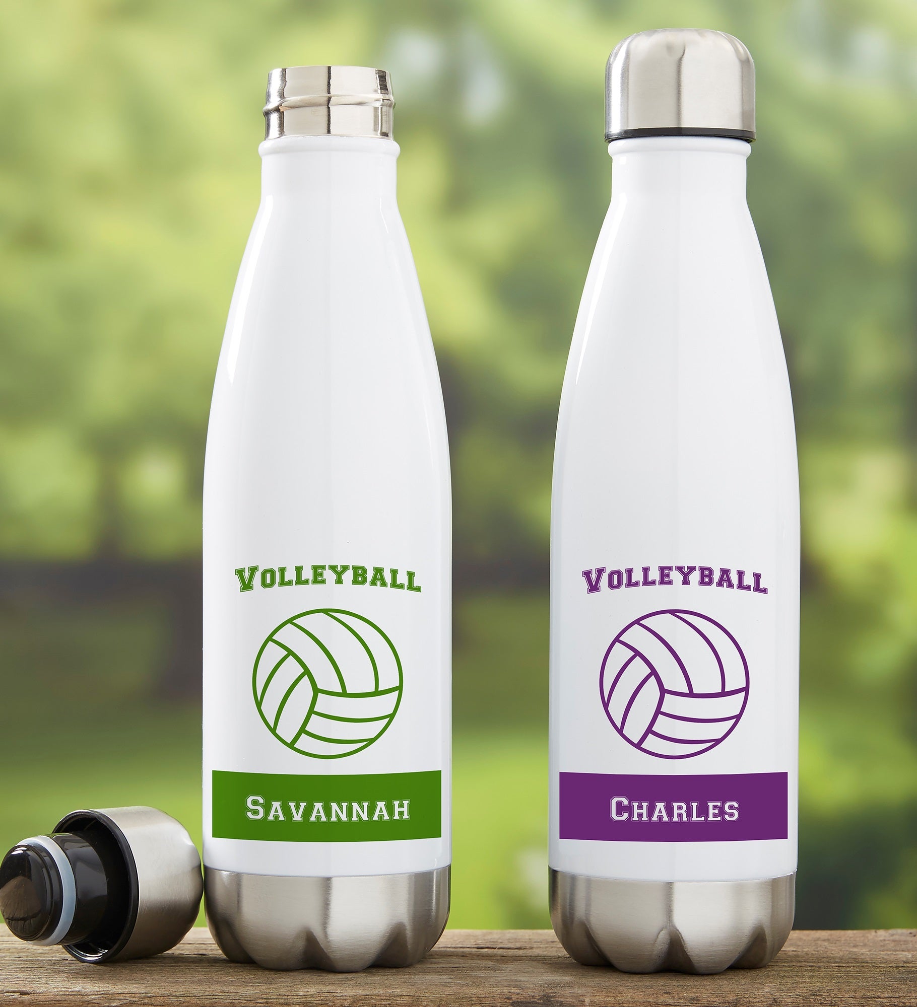 Volleyball Personalized Insulated Water Bottle