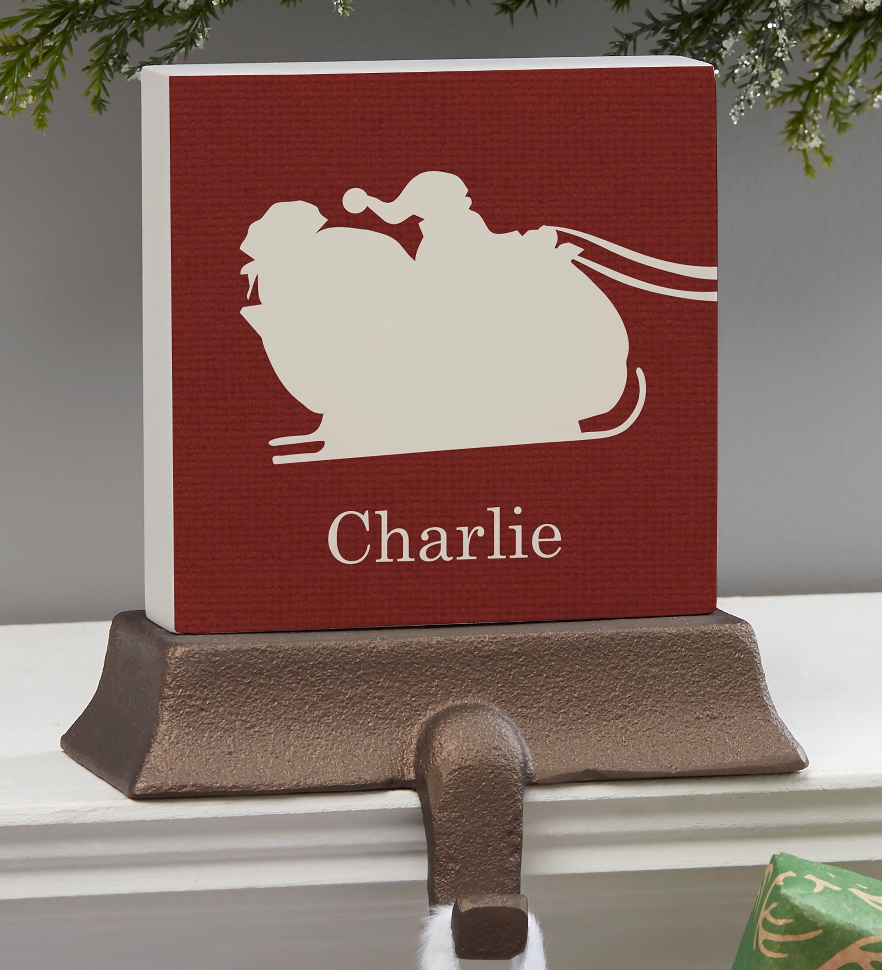 Nostalgic Noel Personalized Stocking Holder