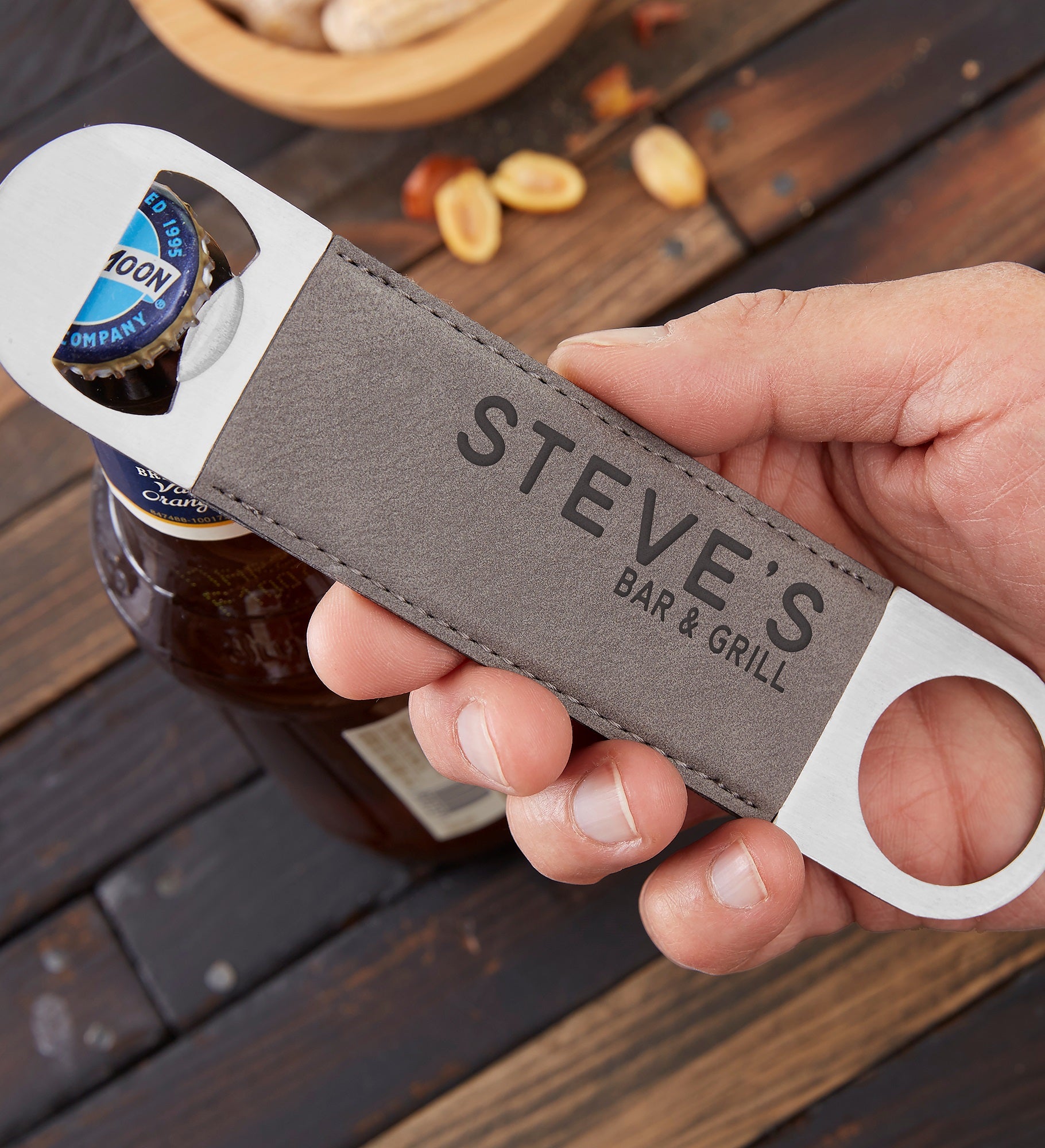 Bold Style Personalized Bottle Opener