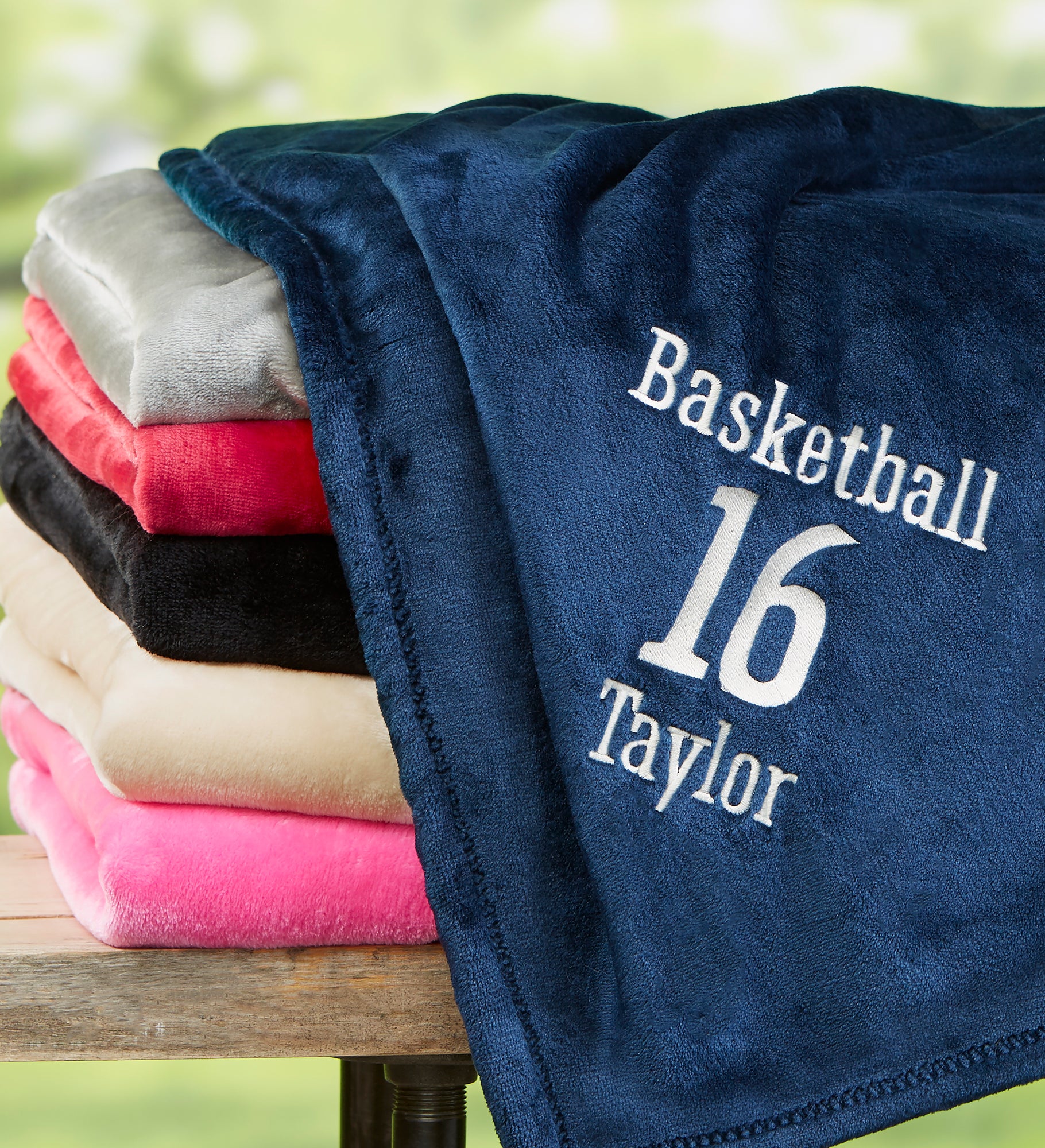 Sports Personalized Fleece Blanket