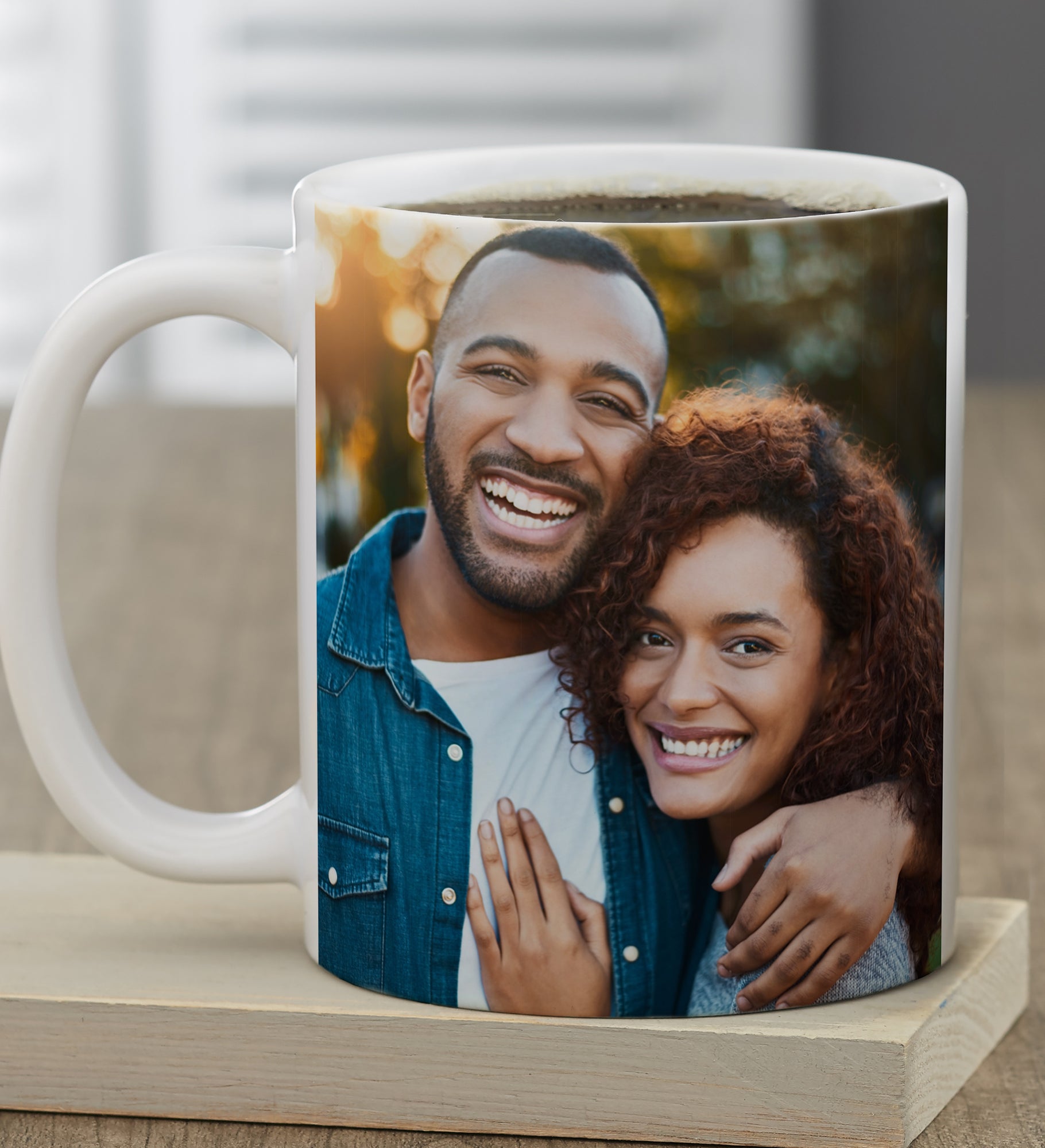 Romantic Photo Personalized Coffee Mug
