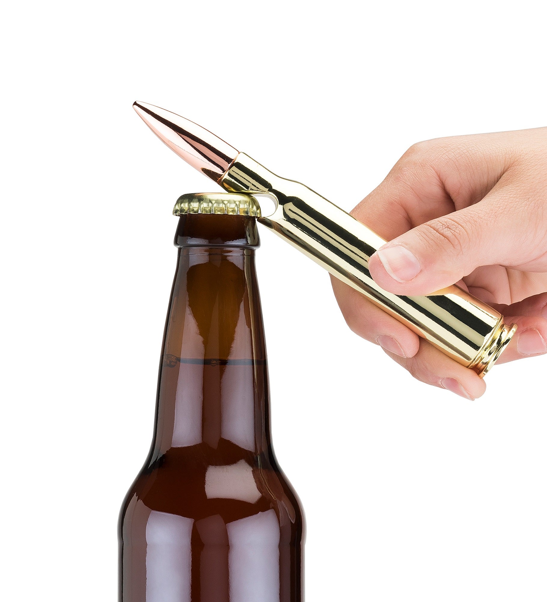 Get Blitzed. Bullet Beer Bottle Opener
