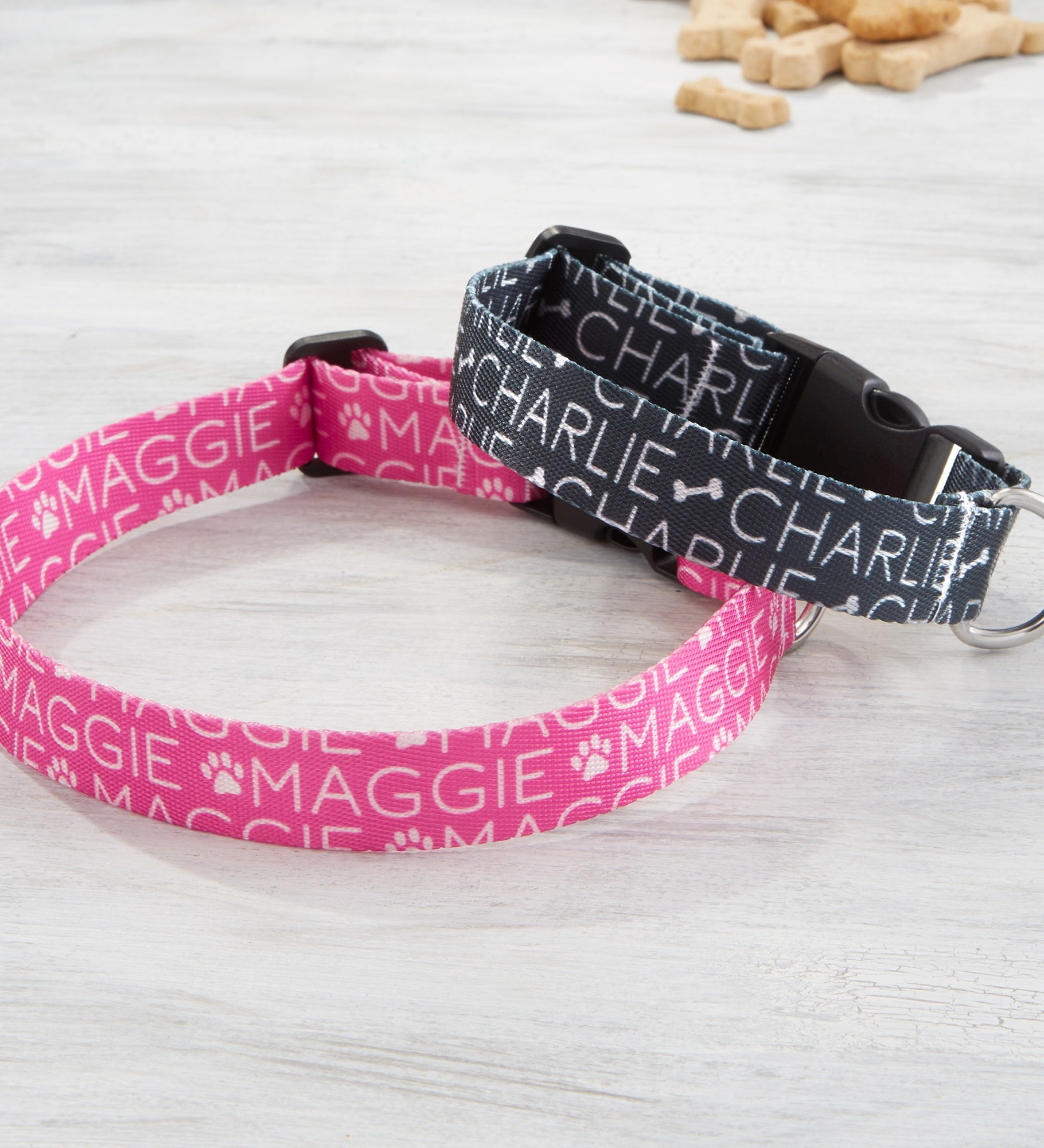 Pet Repeating Name Personalized Dog Collars