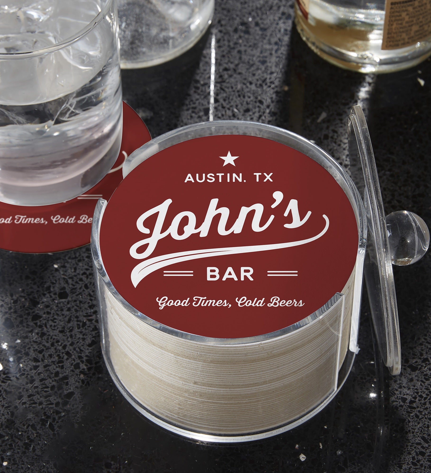 Brewing Co. Personalized Paper Coaster Set