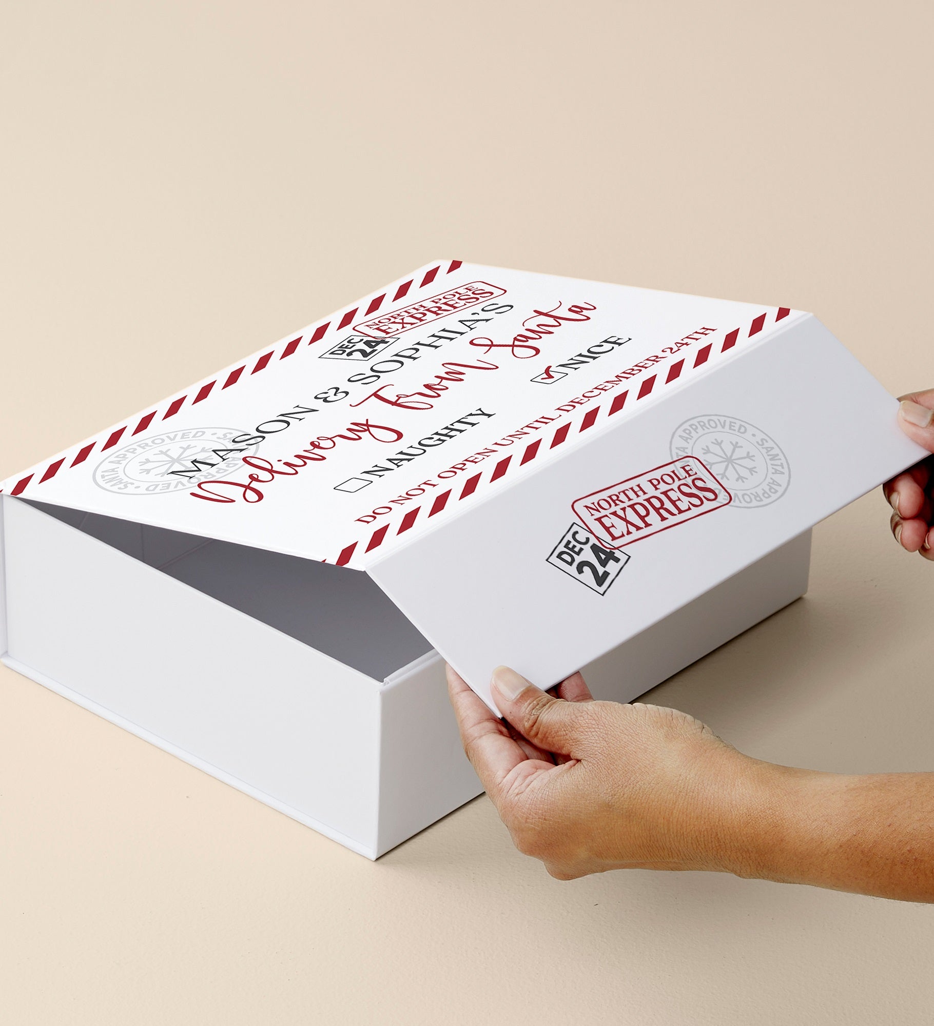 Special Delivery Personalized Christmas Keepsake Box