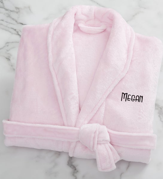 Personalized Luxury Fleece Robes only .48: eDeal Info