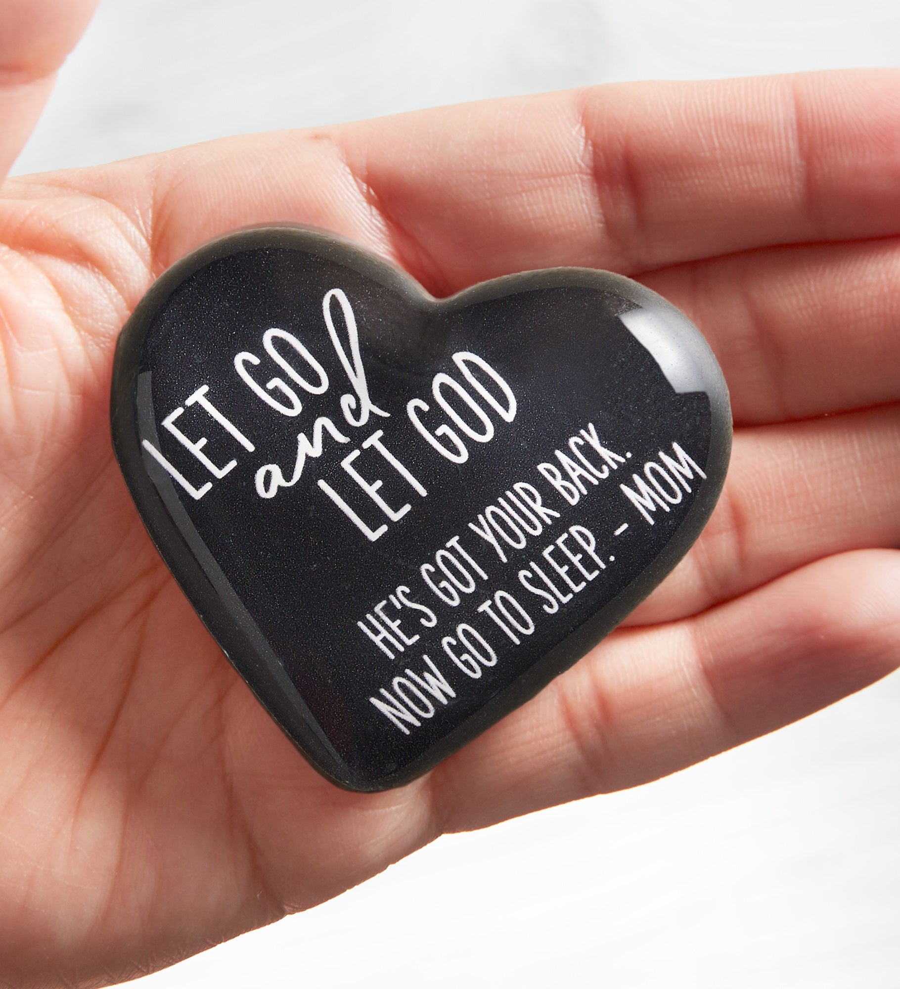 Spiritual Quotes Personalized Mini Heart Keepsake