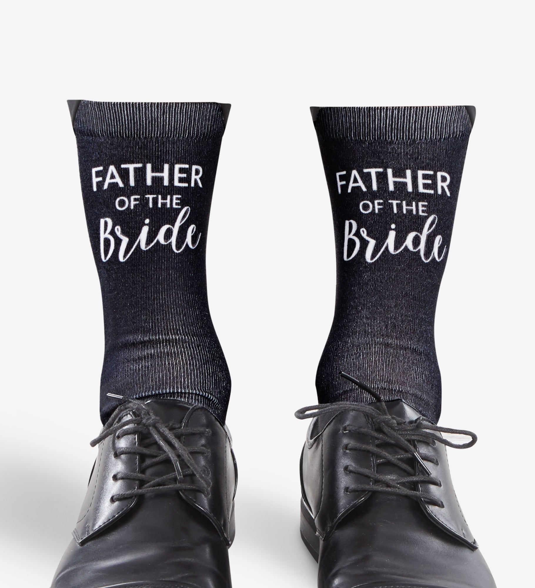 Father Of The Bride Personalized Wedding Socks