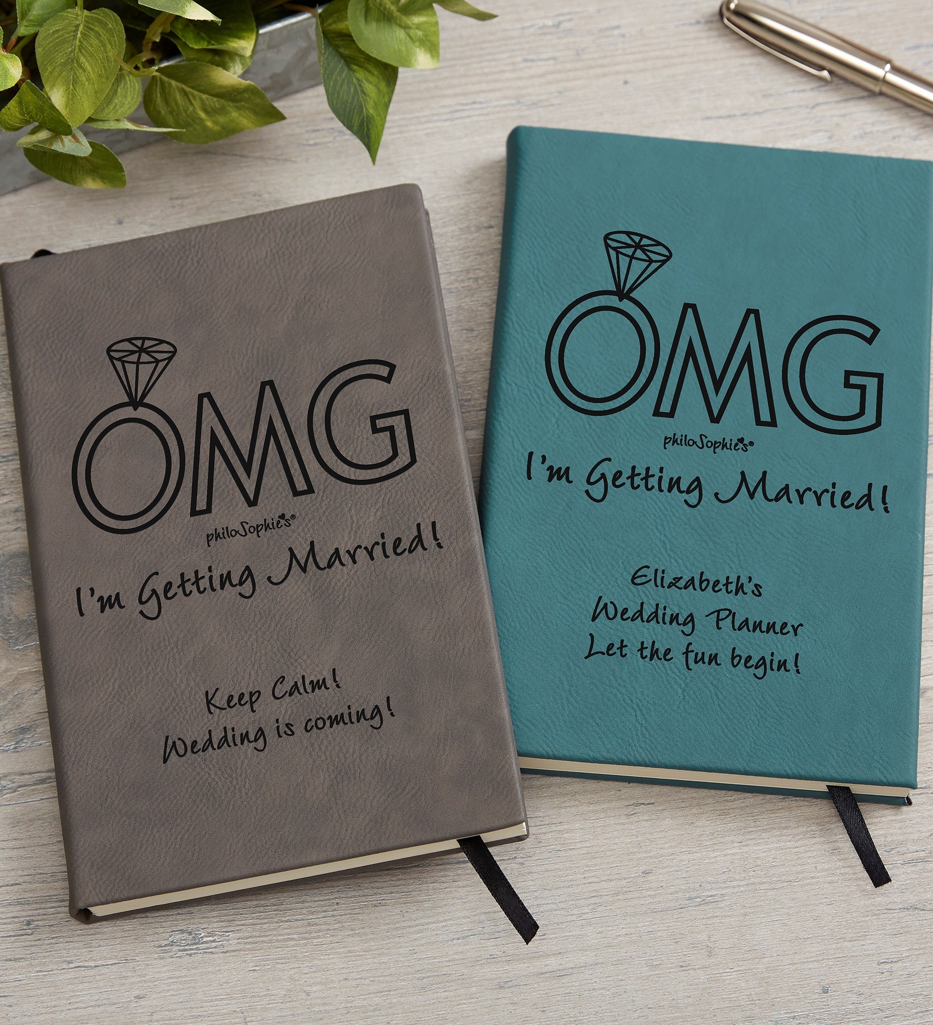 OMG I'm Getting Married philo Sophie's® Personalized Wedding Planner