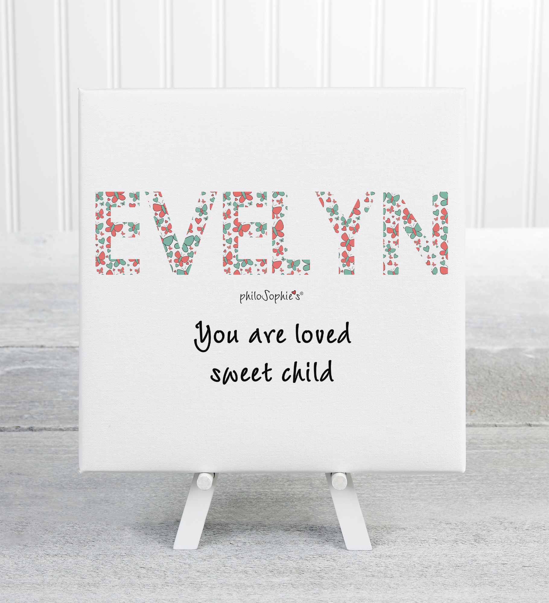 Floral Alphabet philoSophie's® Wall Art