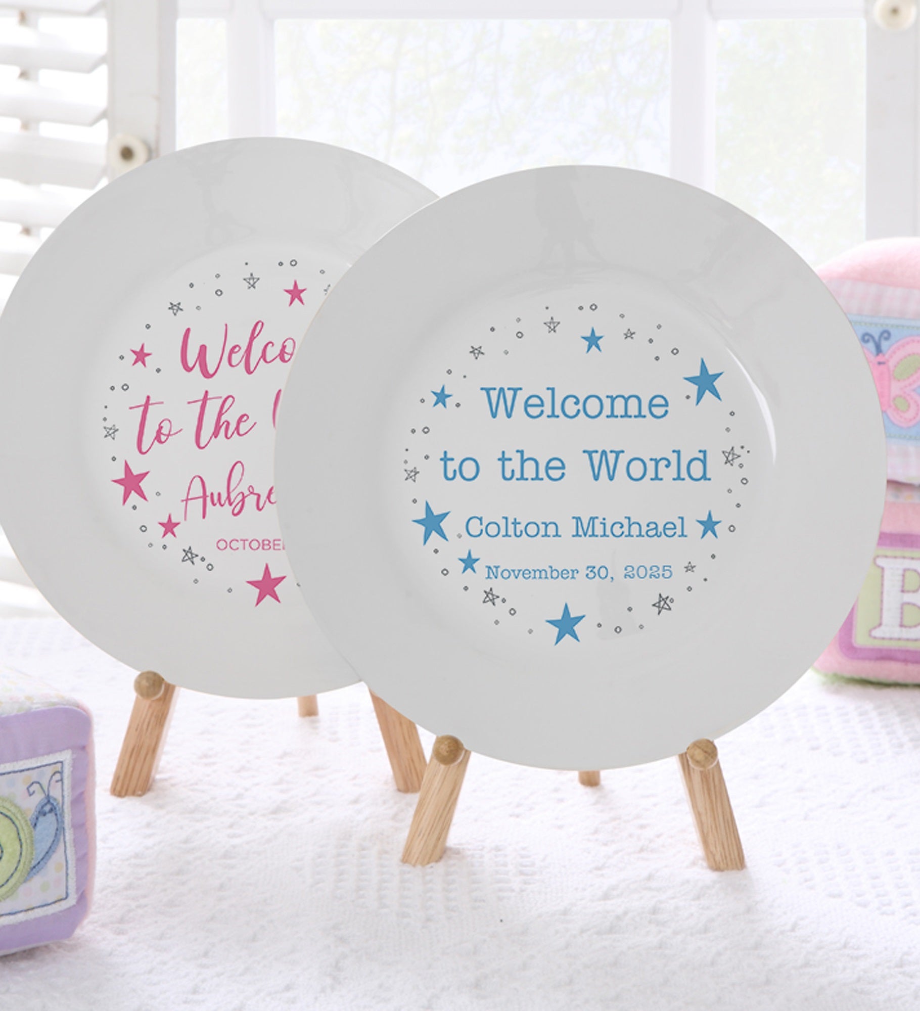 Twinkle Baby Personalized Keepsake Plate