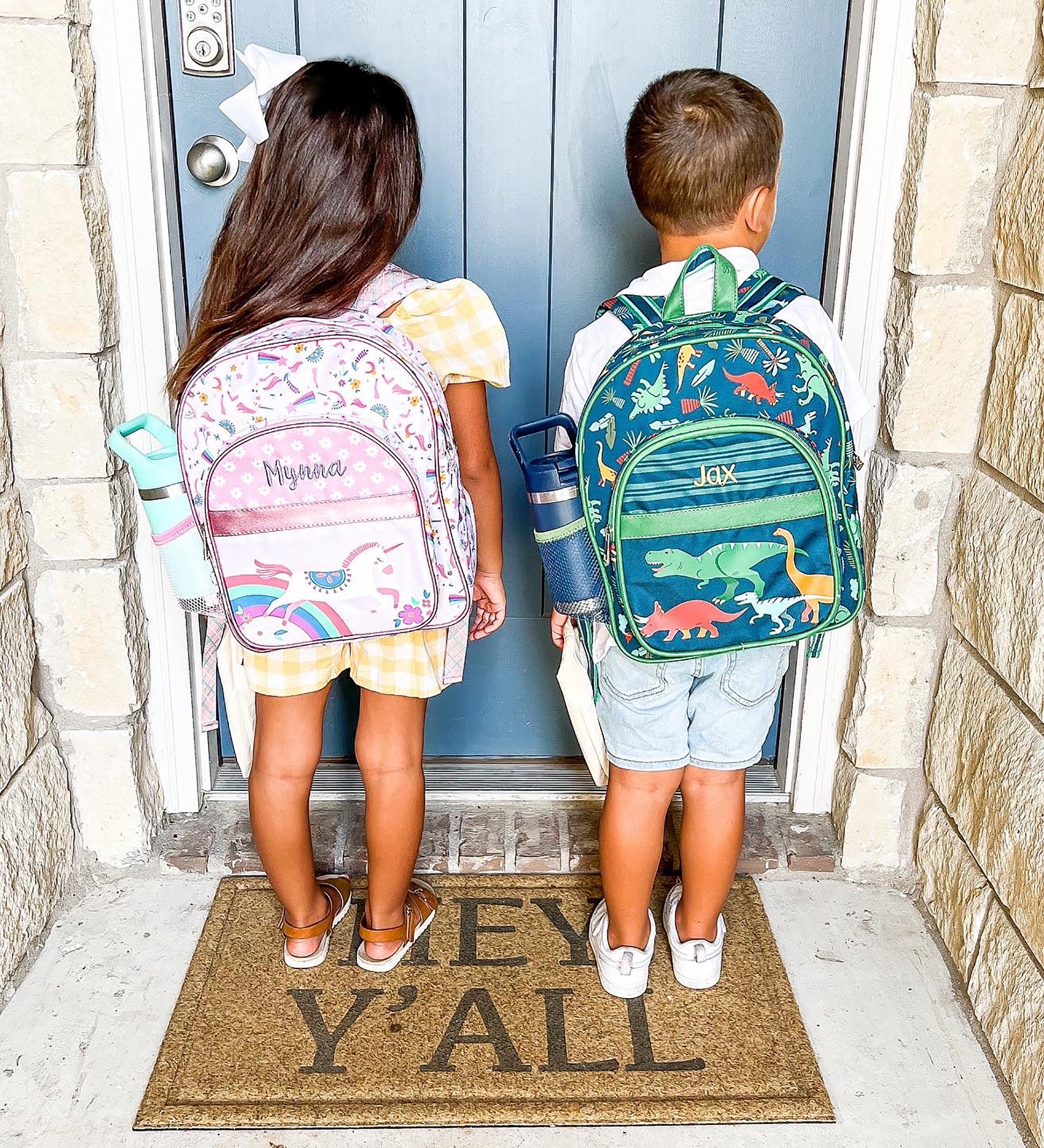 Unicorn Embroidered Classic Backpack by Stephen Joseph