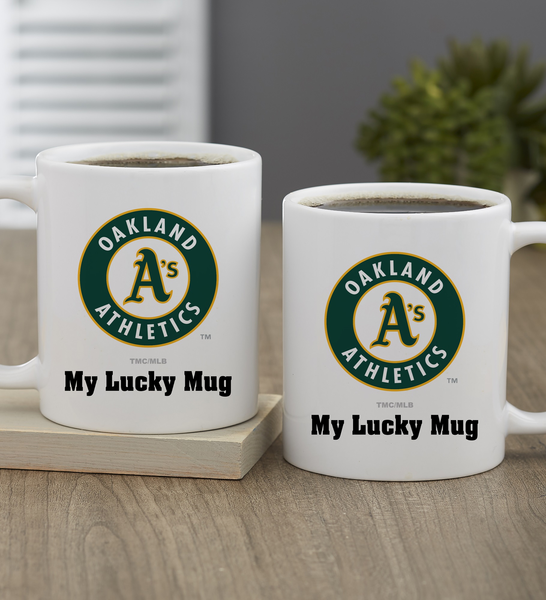 MLB Oakland Athletics Personalized Coffee Mug