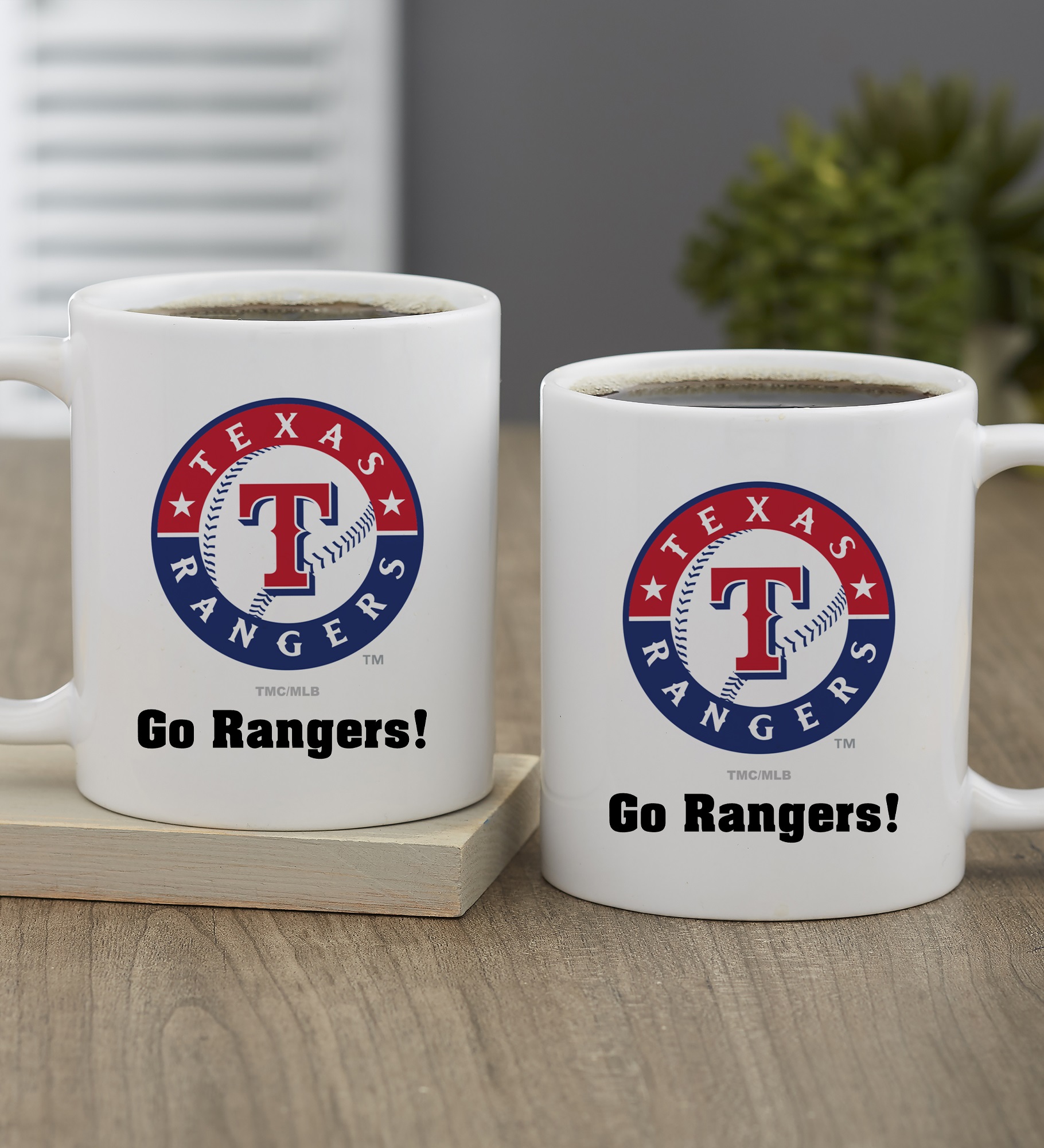 MLB Texas Rangers Personalized Coffee Mug