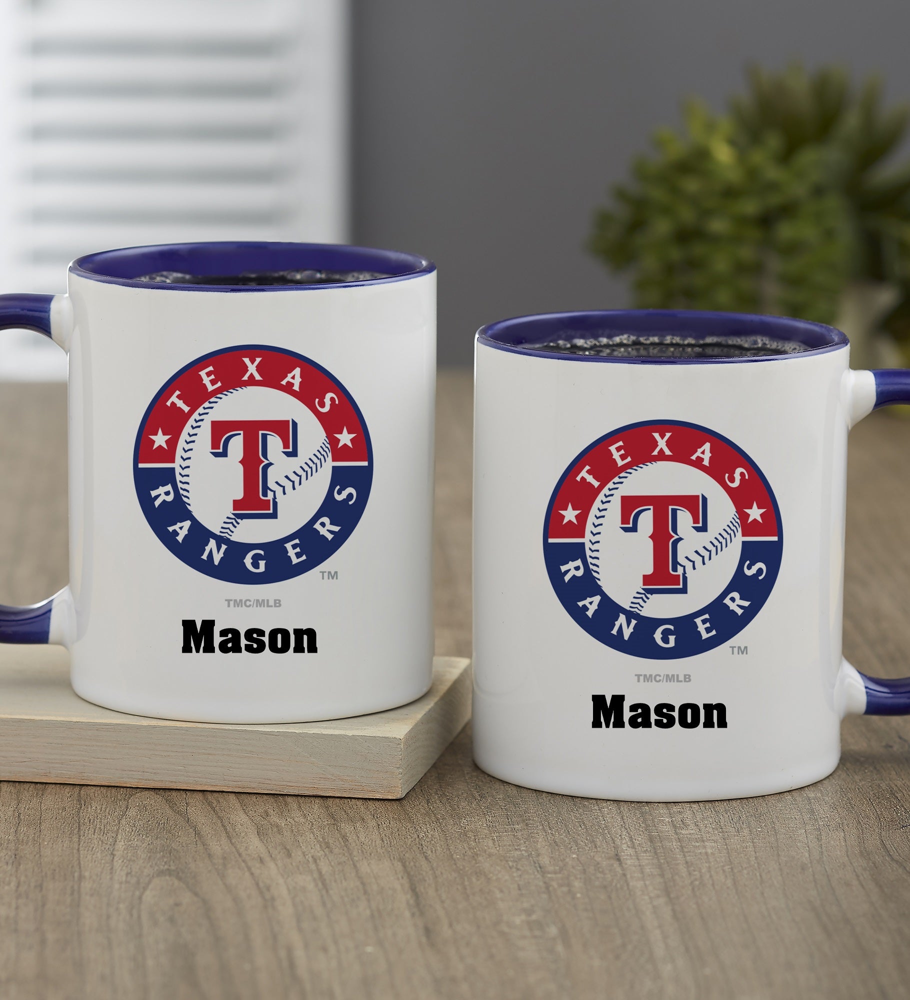 MLB Texas Rangers Personalized Coffee Mug