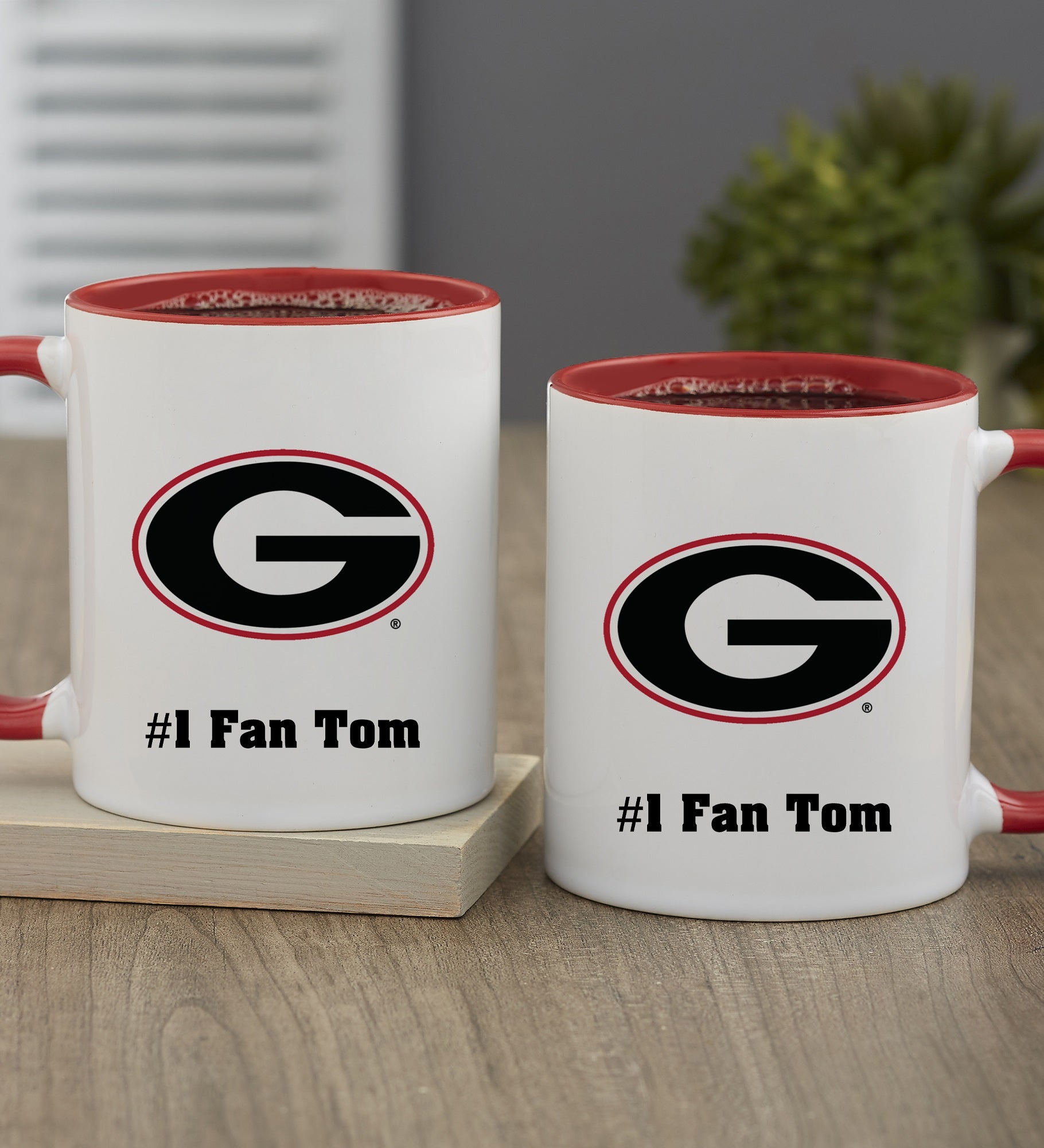 NCAA Georgia Bulldogs Personalized Coffee Mug
