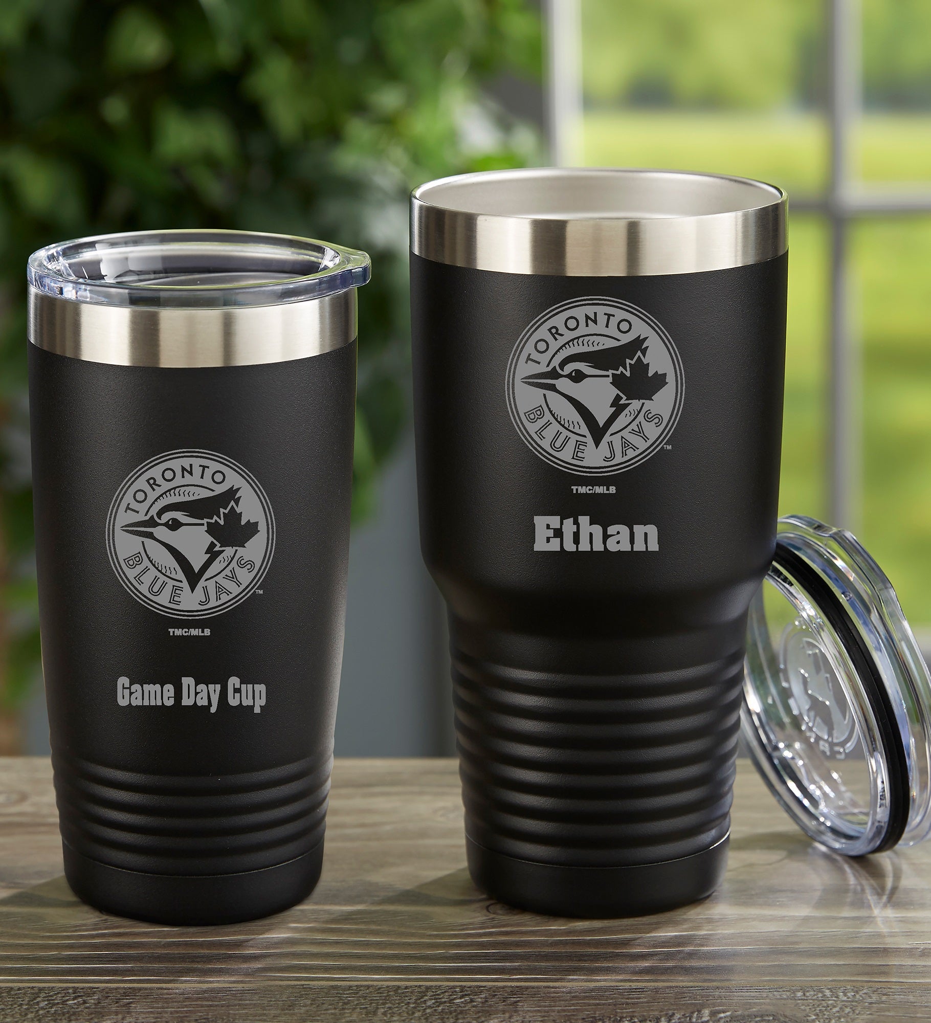 MLB Toronto Blue Jays Personalized Stainless Steel Tumbler