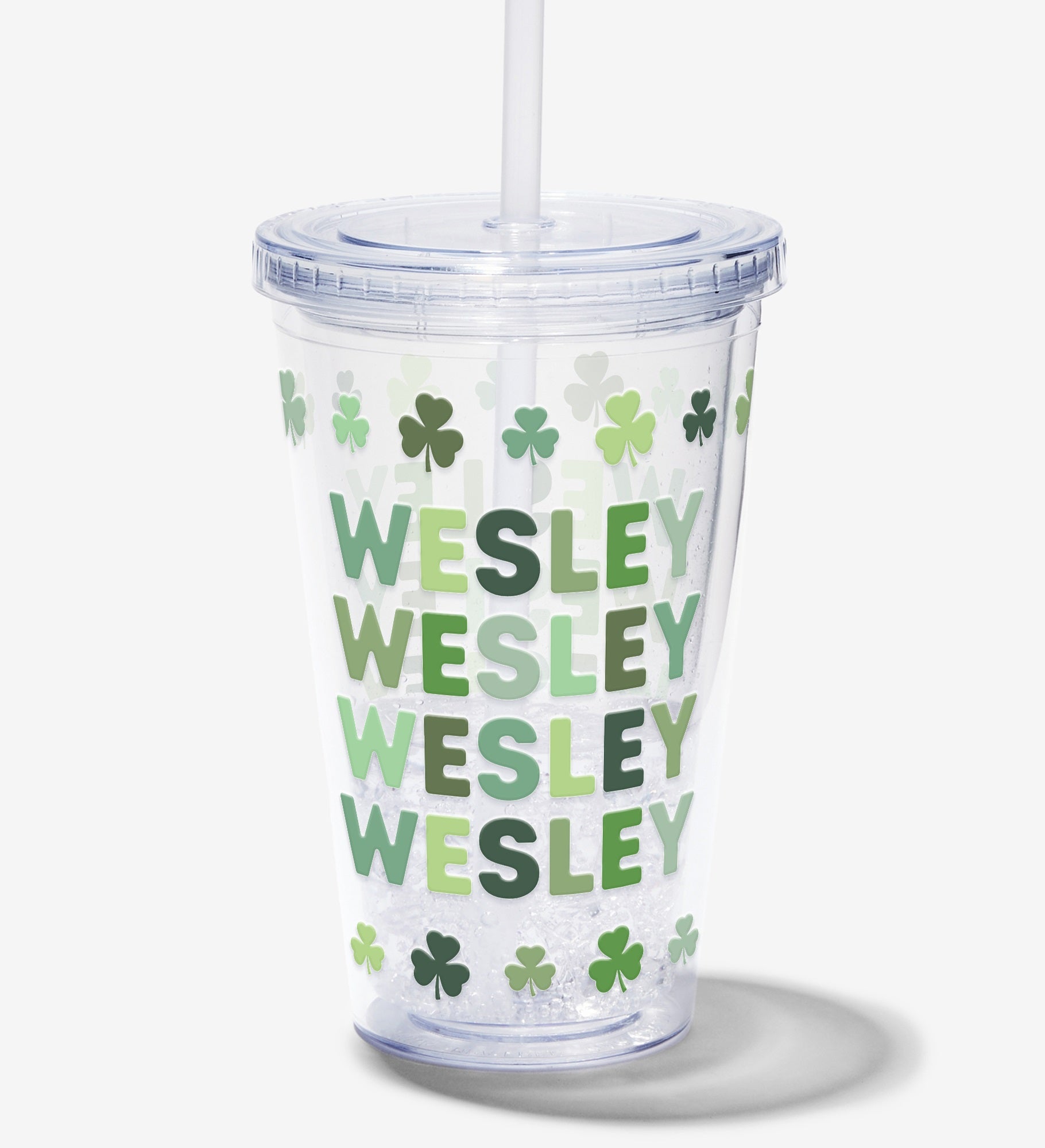 St. Patrick's Day Personalized 17 oz. Insulated Acrylic Tumbler