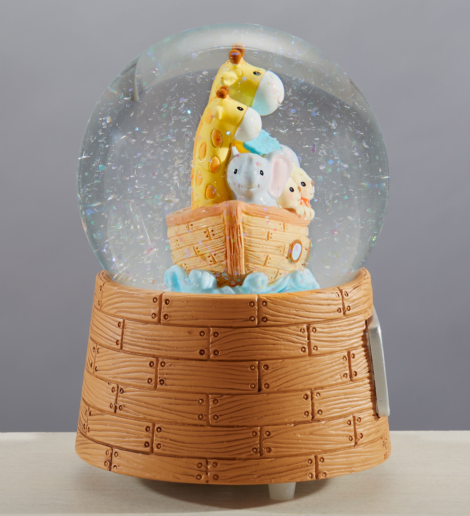 Noah's Ark Personalized Baby Snow Globe