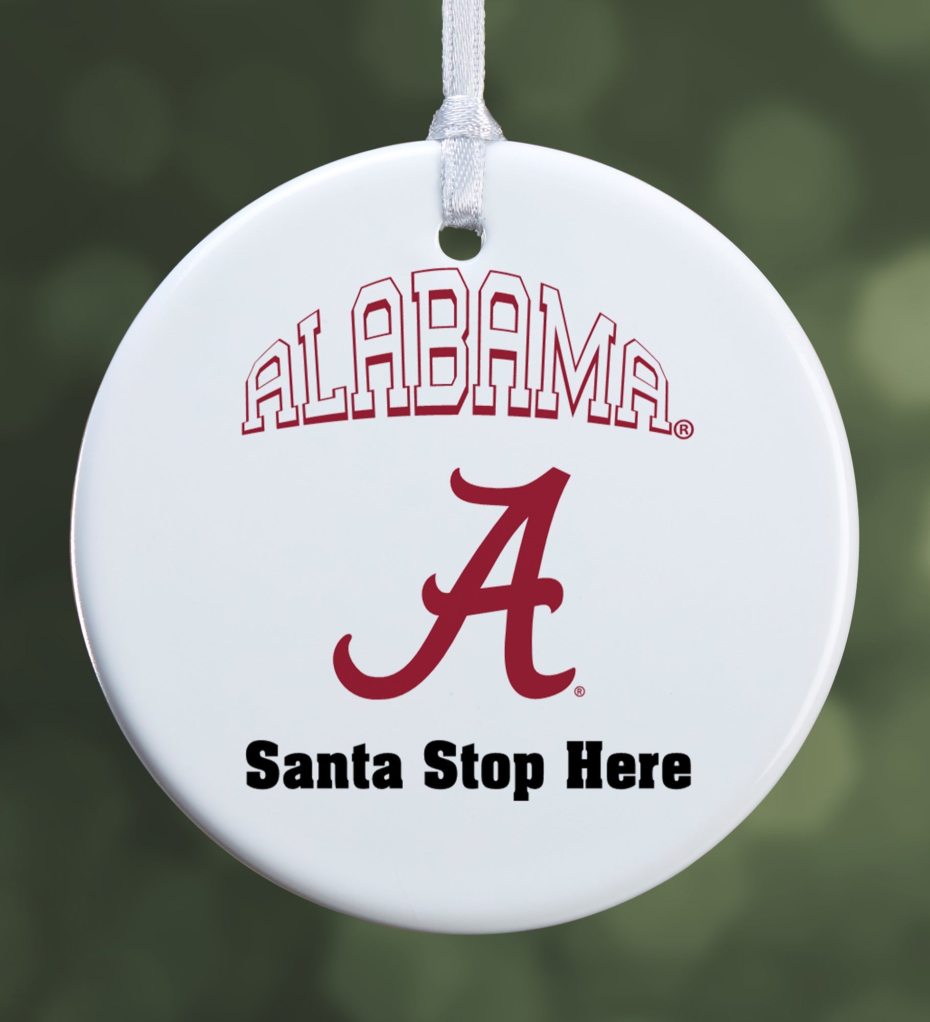 NCAA Alabama Crimson Tide Personalized Ornament