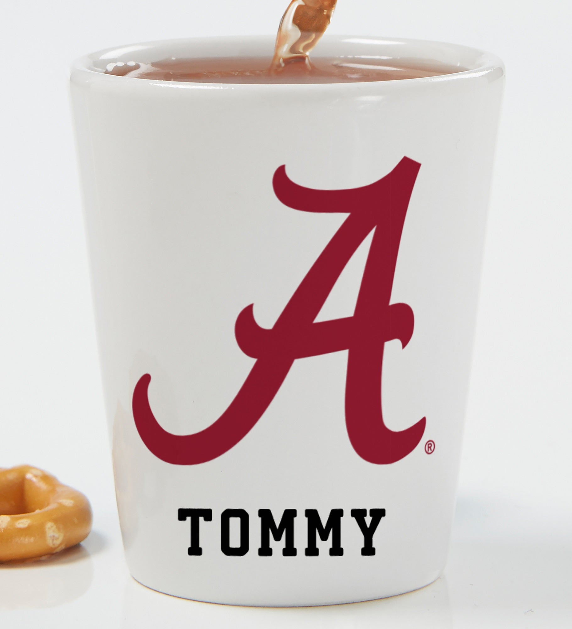 NCAA Alabama Crimson Tide Personalized Shot Glass