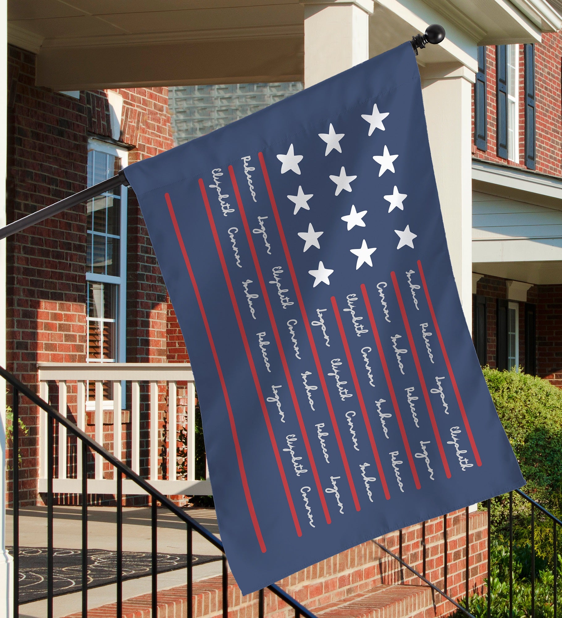 Family Name Flag Personalized House Flag