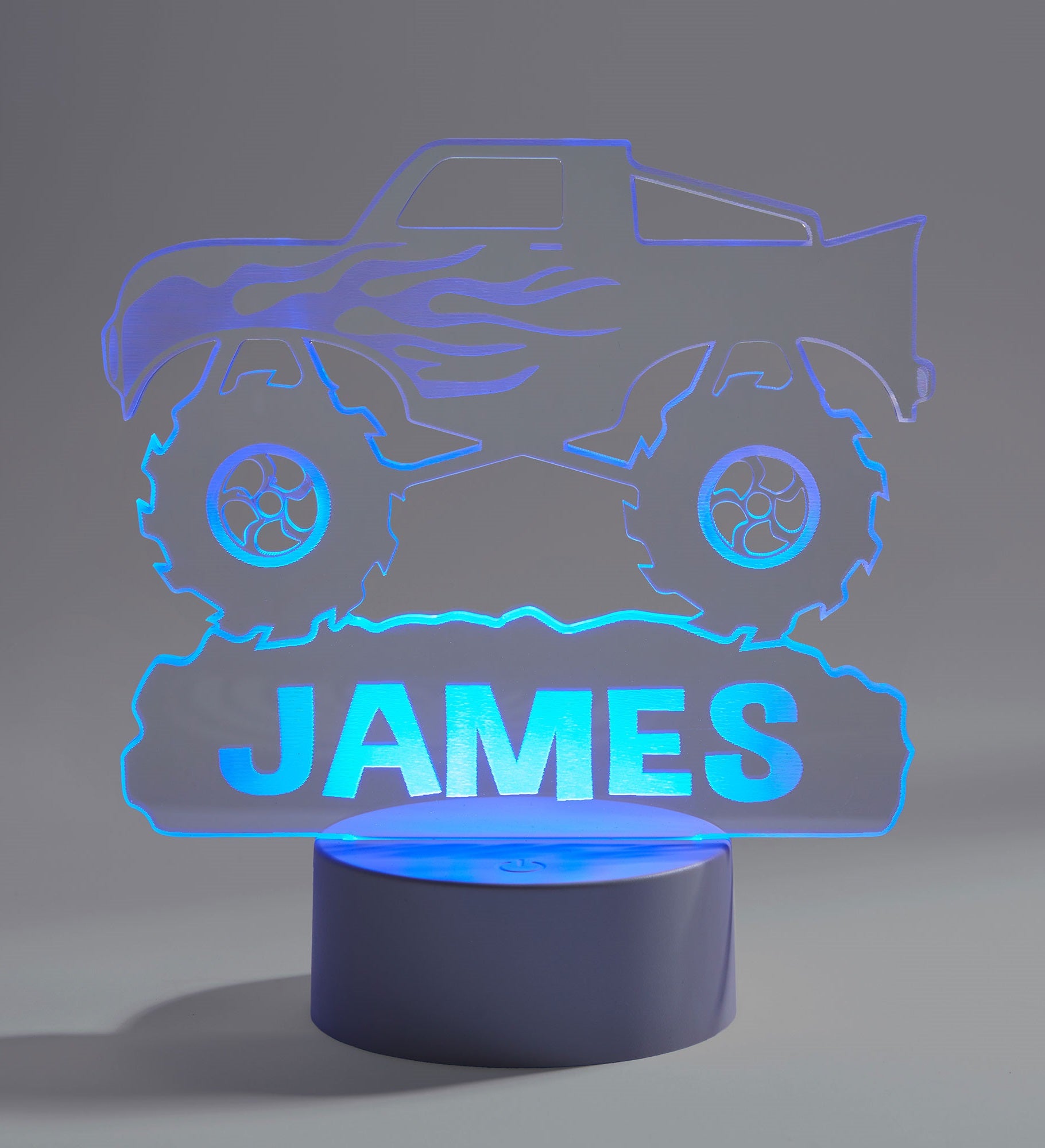 Monster Truck Personalized LED Sign
