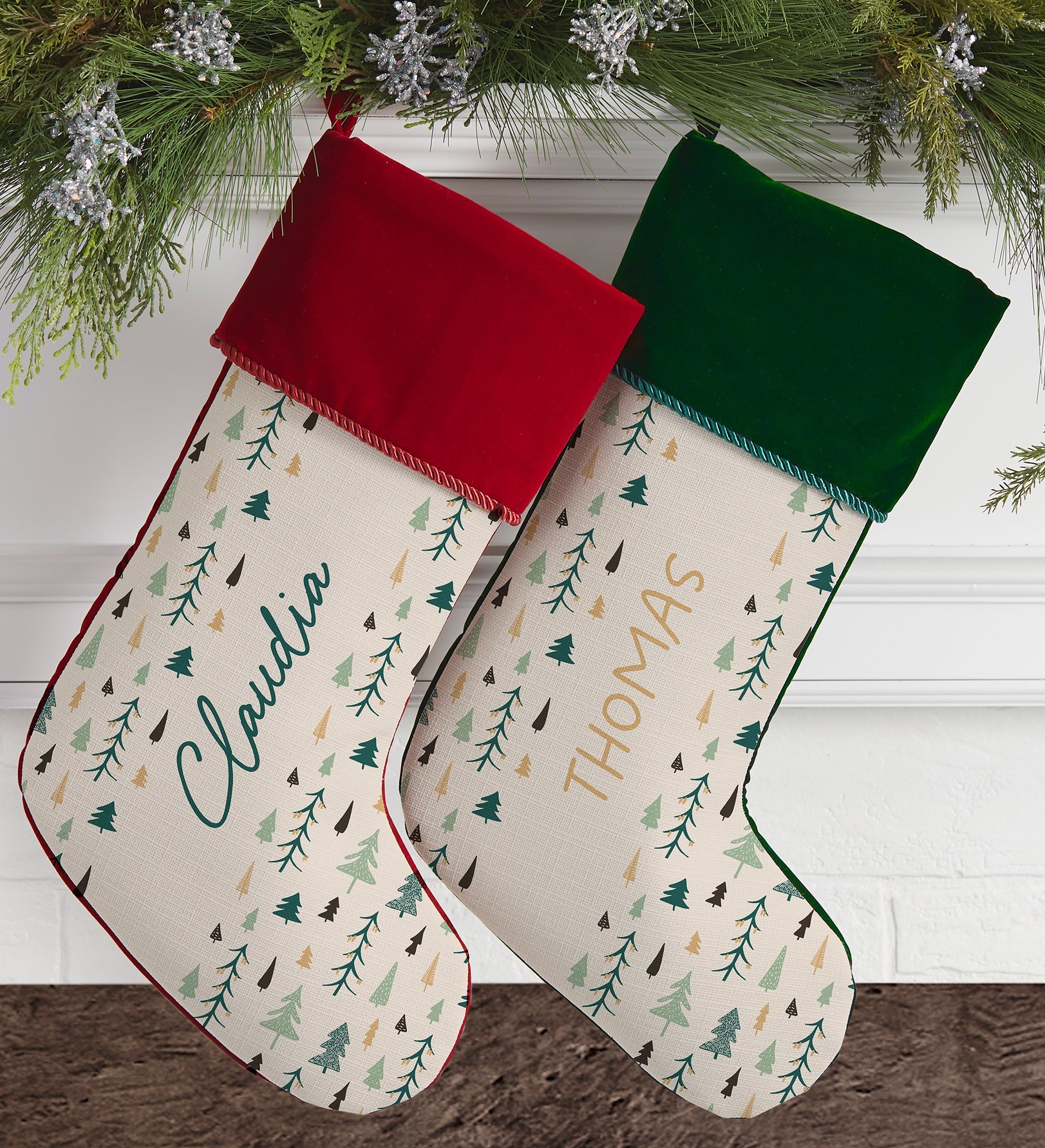 Christmas Aspen Personalized Christmas Stockings