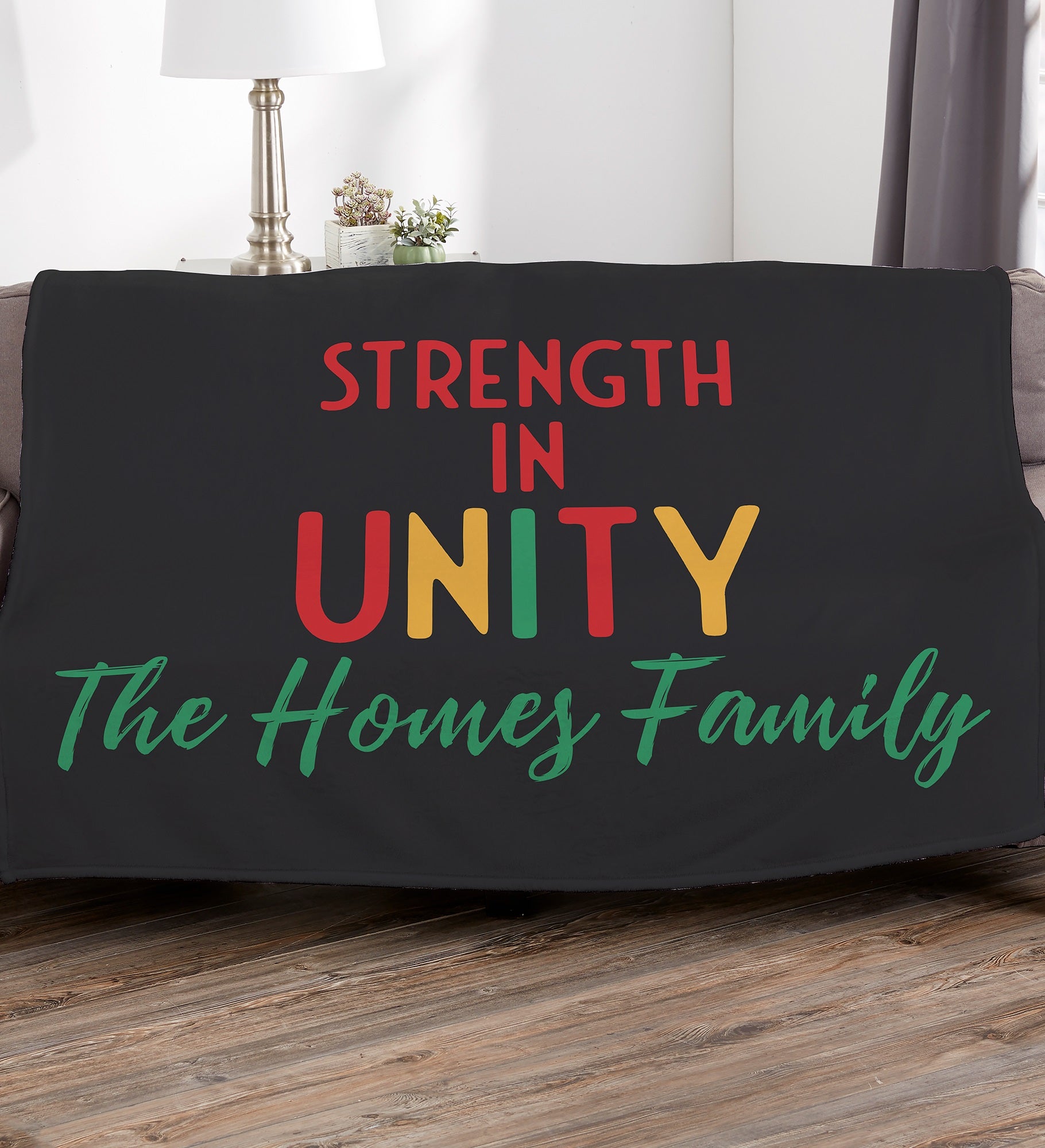 Kwanzaa Personalized Blanket