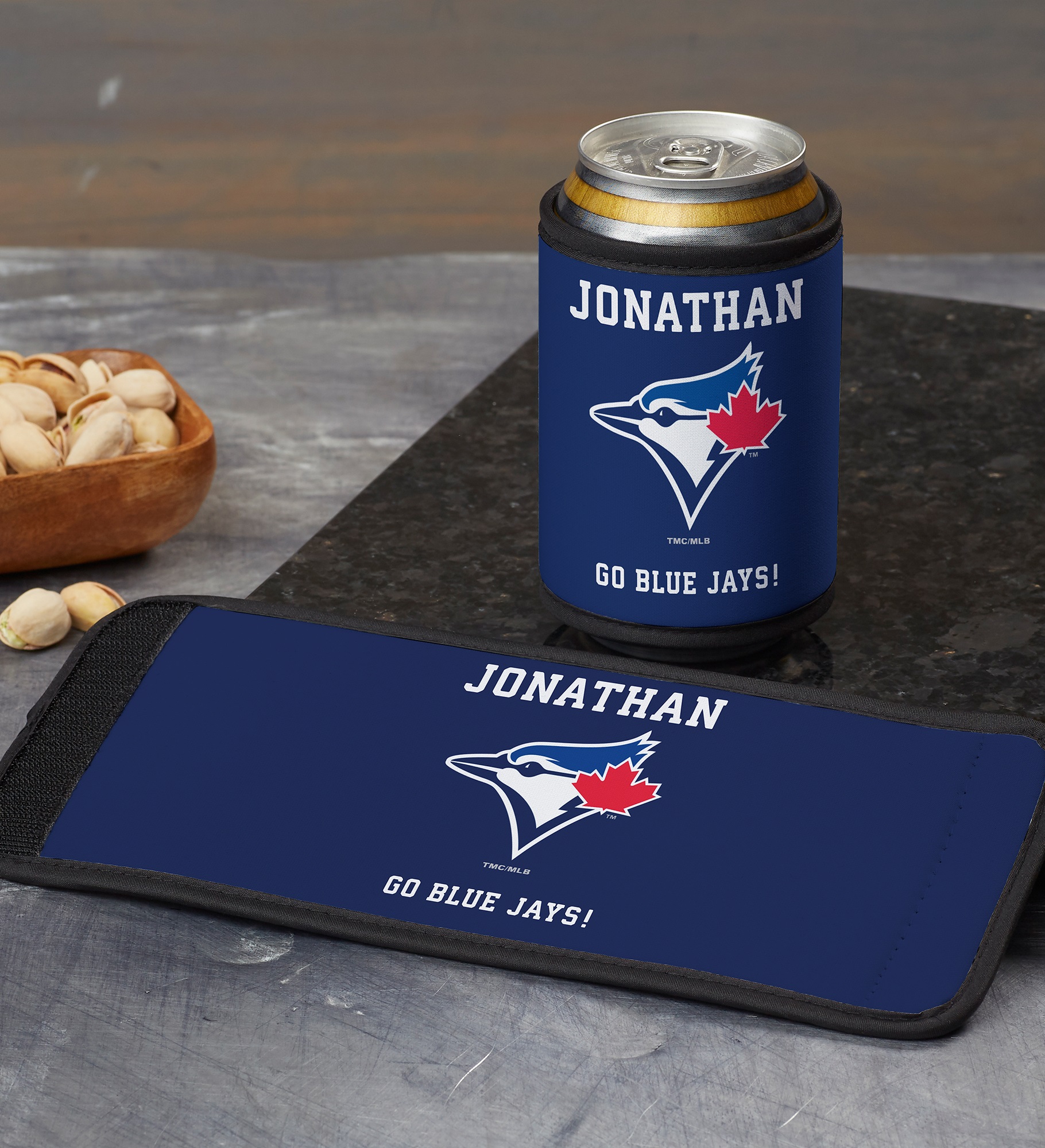 MLB Toronto Blue Jays Personalized Can & Bottle Wrap