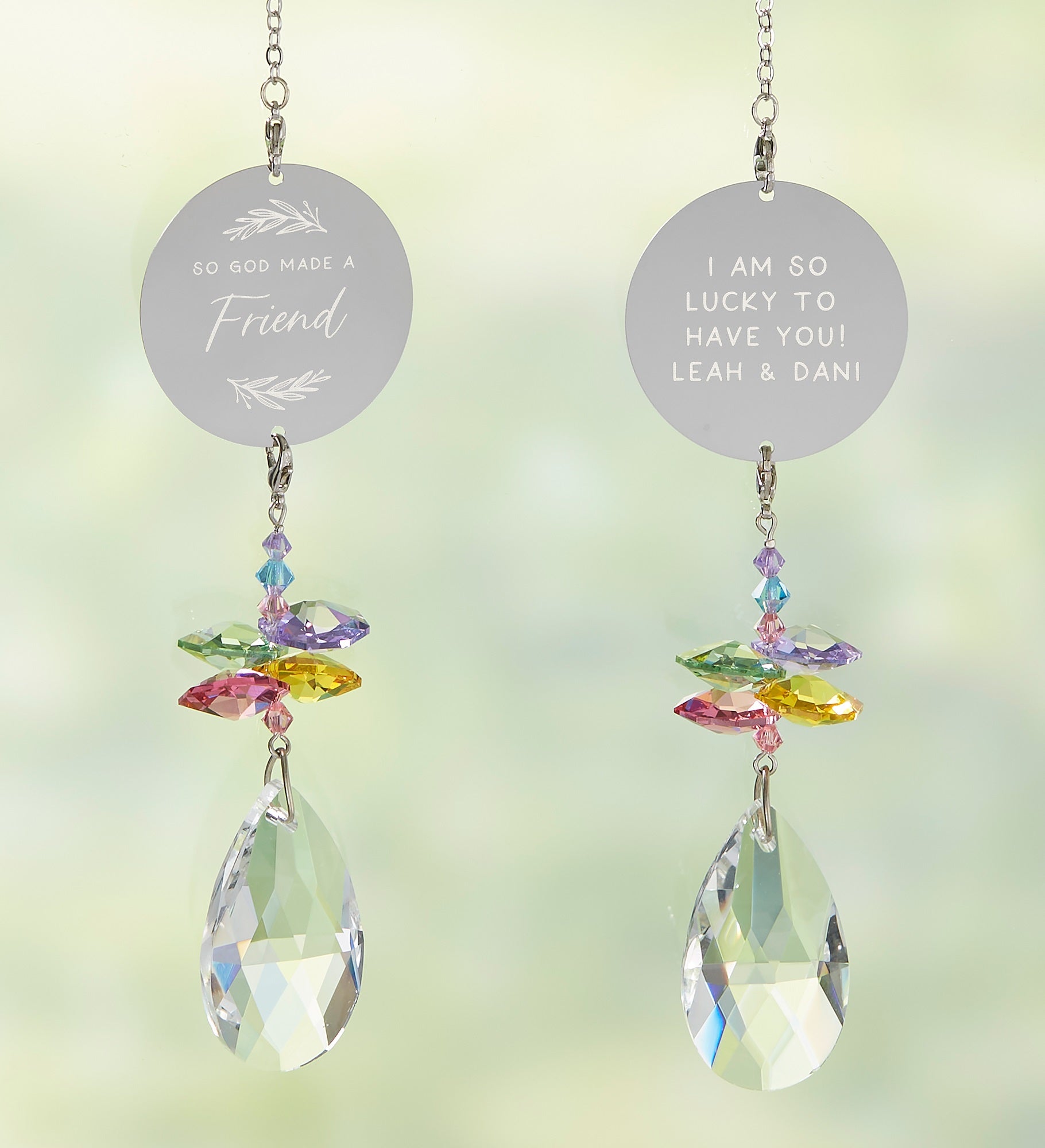 So God Made… Personalized Rainbow Suncatcher