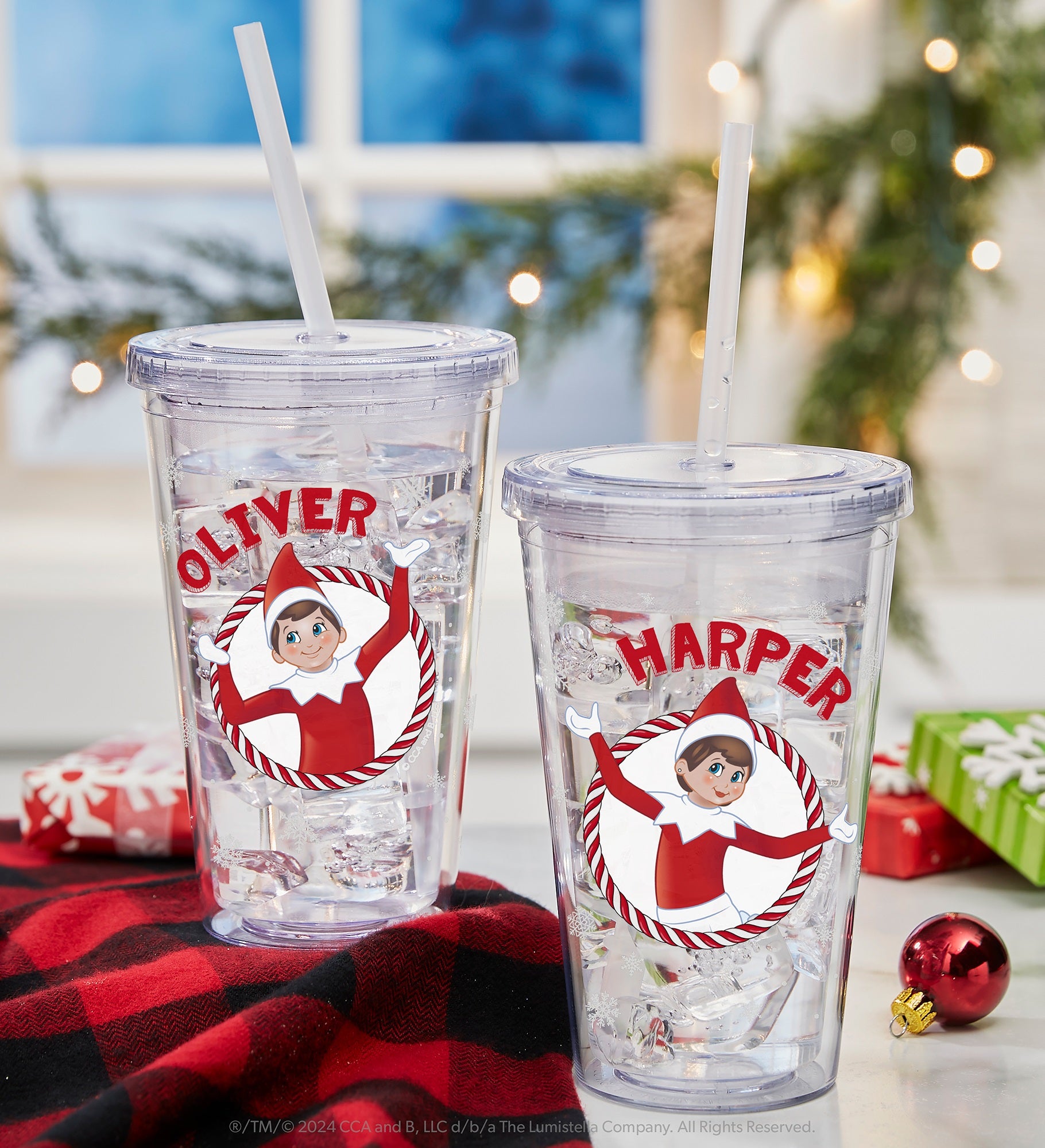 The Elf on the Shelf® Personalized 17 oz. Insulated Acrylic Tumbler