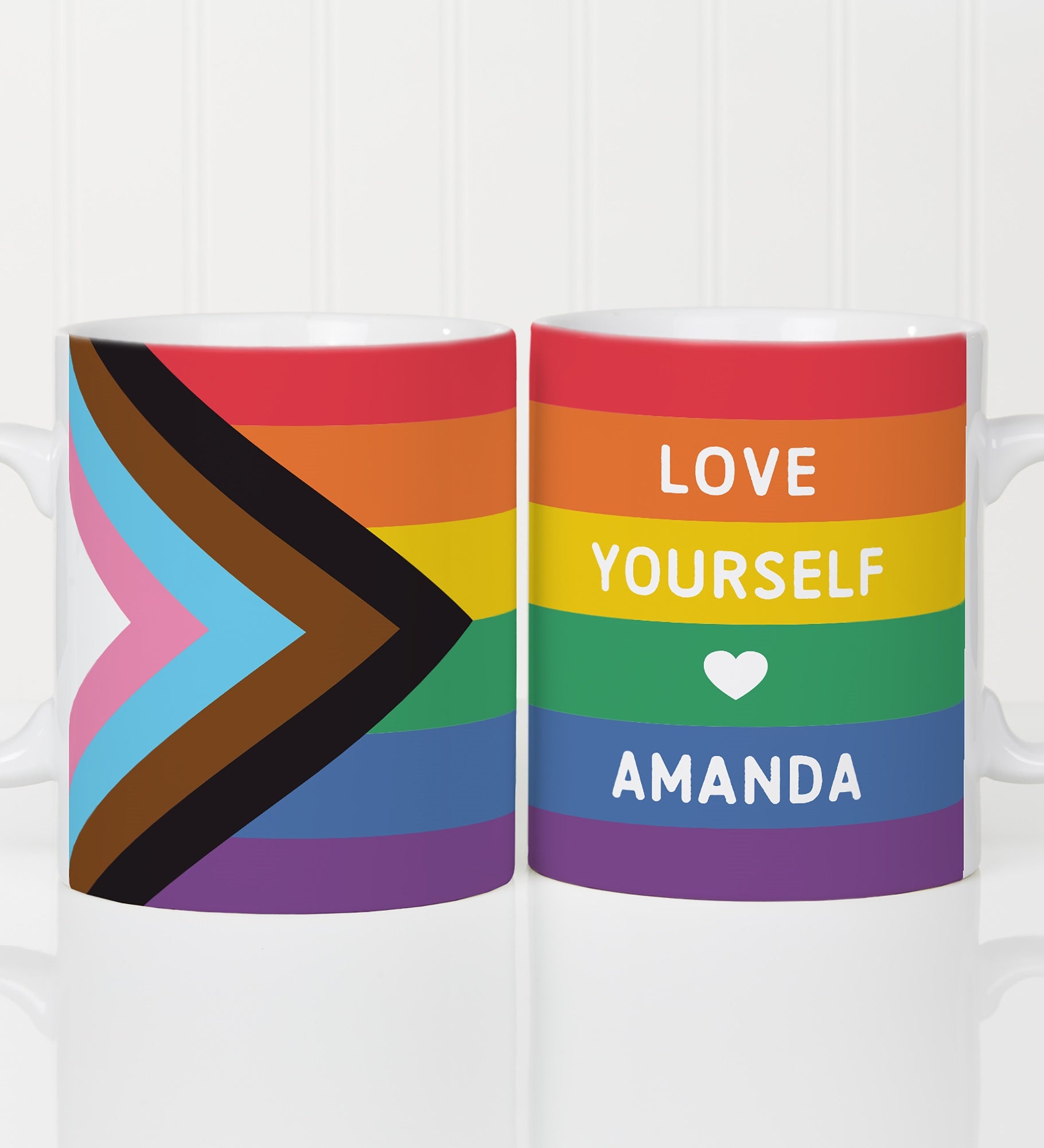 Love Yourself Personalized 30oz. Oversized Coffee Mug