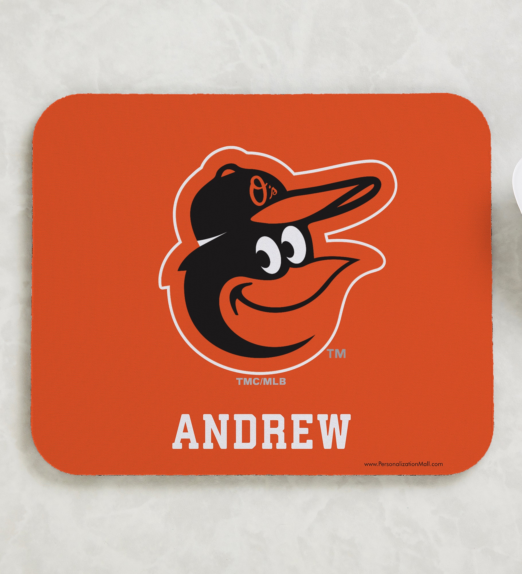MLB Baltimore Orioles Personalized Mouse Pad