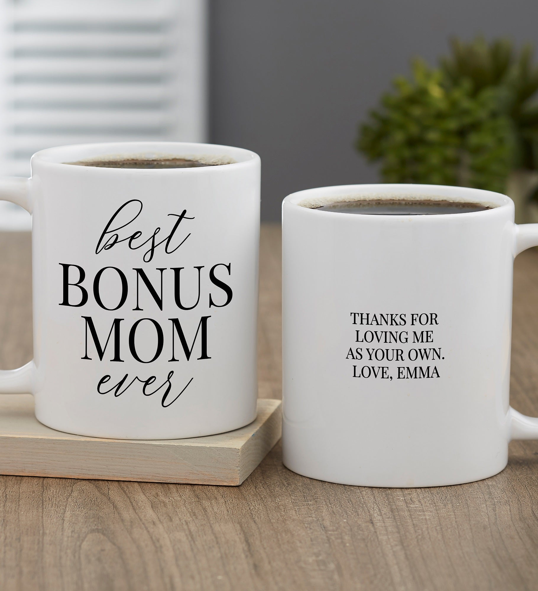 Bonus Mom Personalized Coffee Mug 