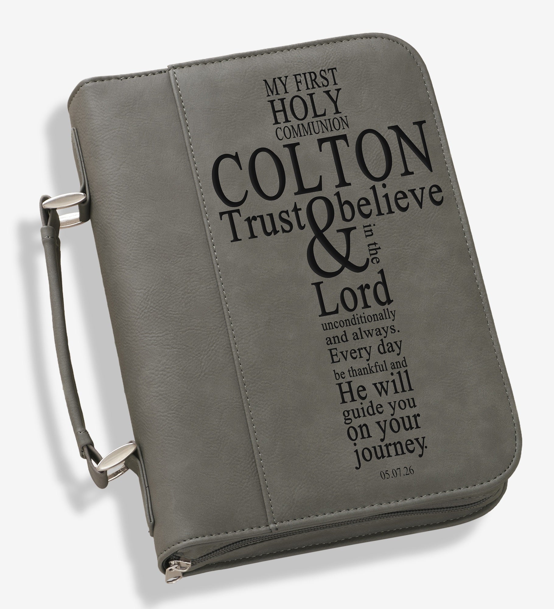 First Communion Personalized Bible Cover
