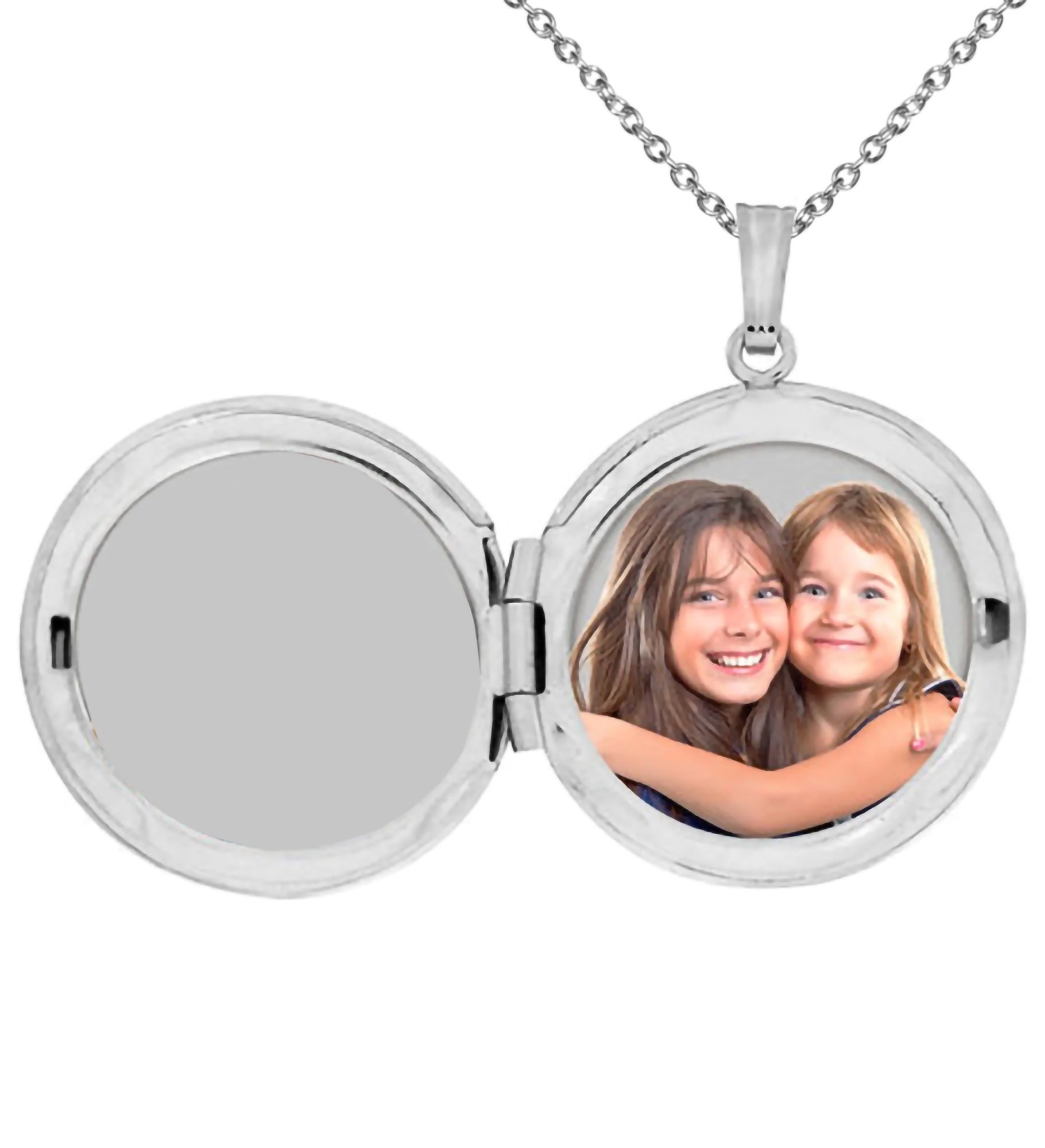 Personalized Round Photo Locket