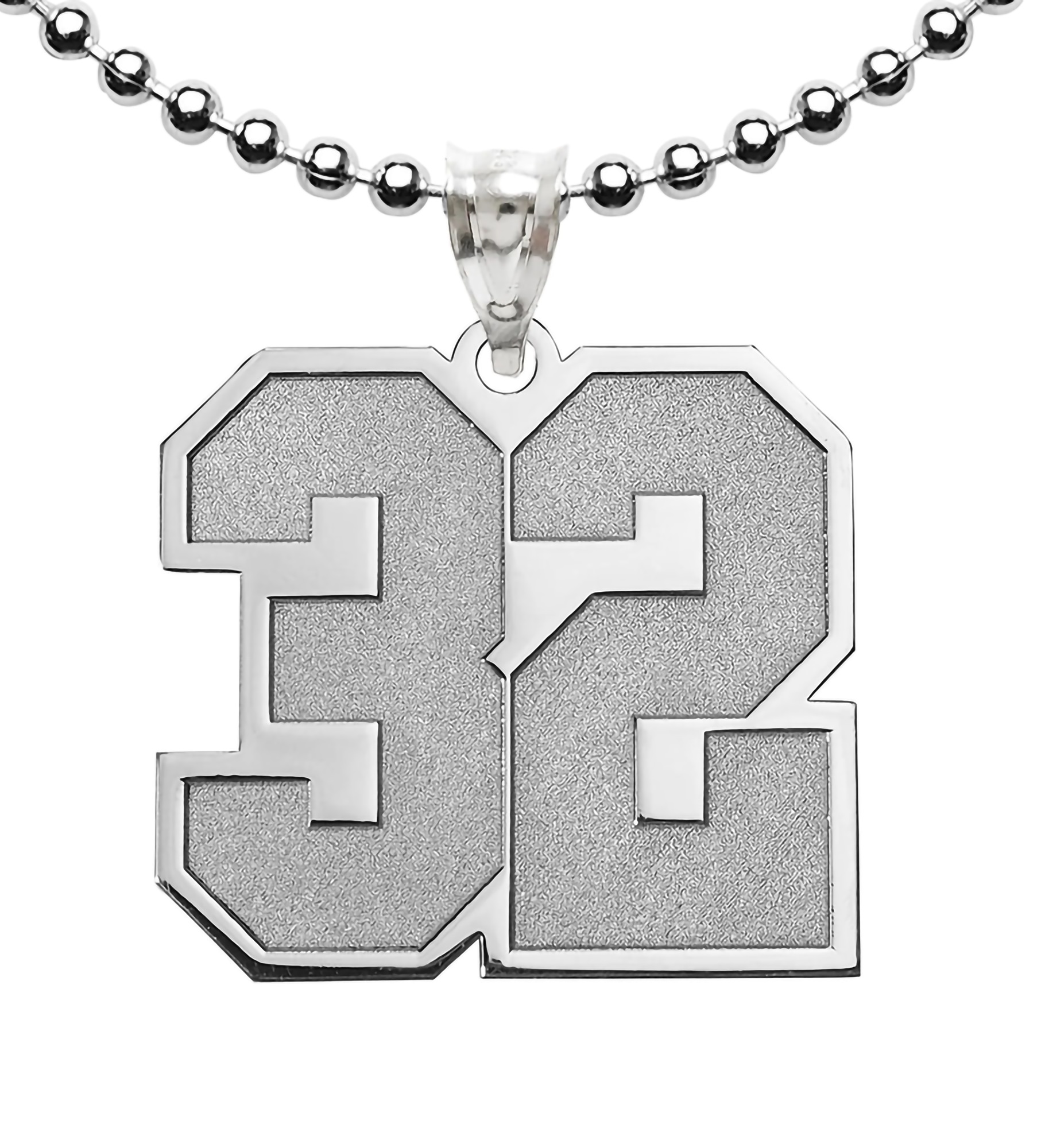 Personalized Number Pendant