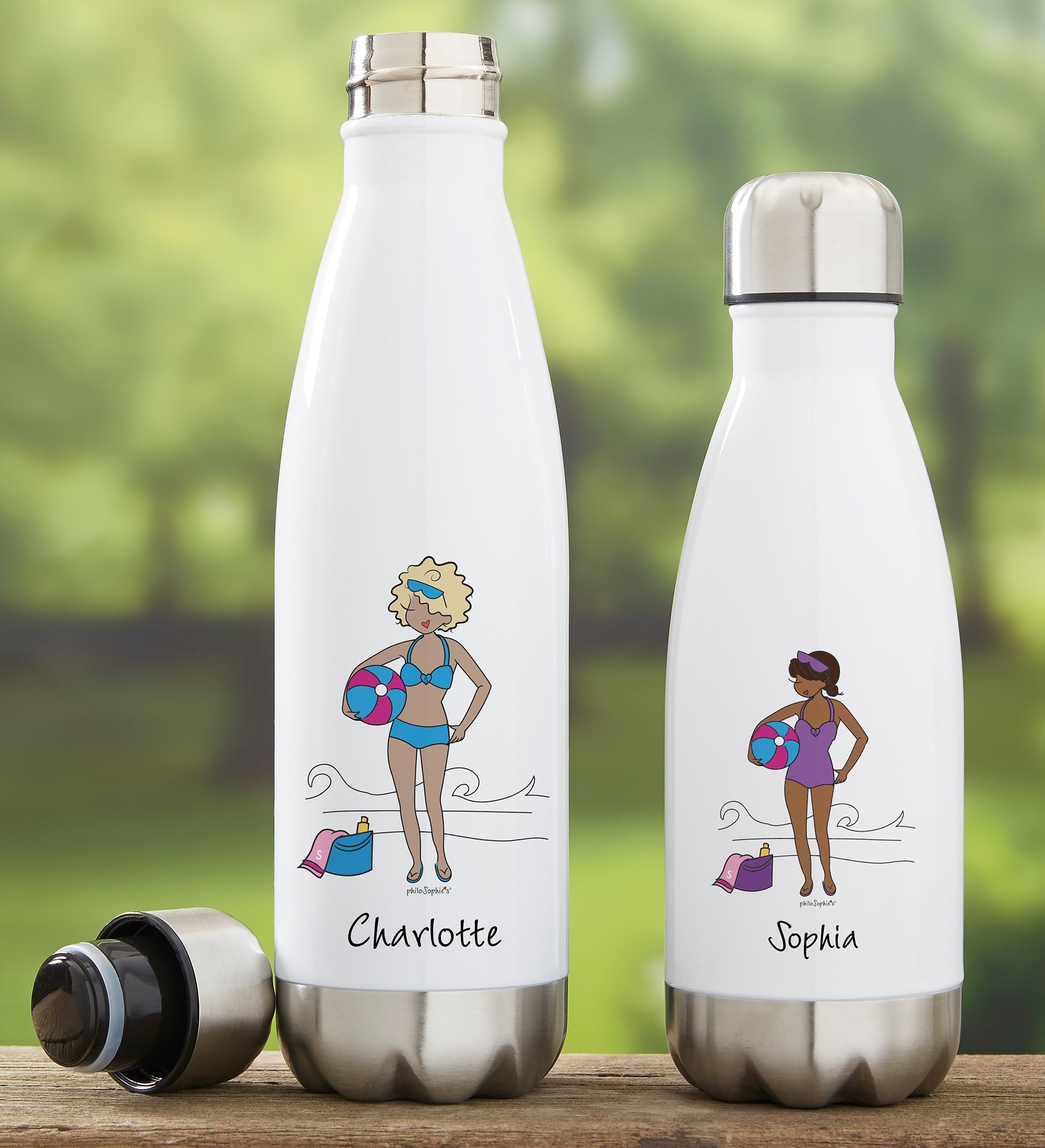 philo Sophie's® Summer Personalized Insulated Water Bottle