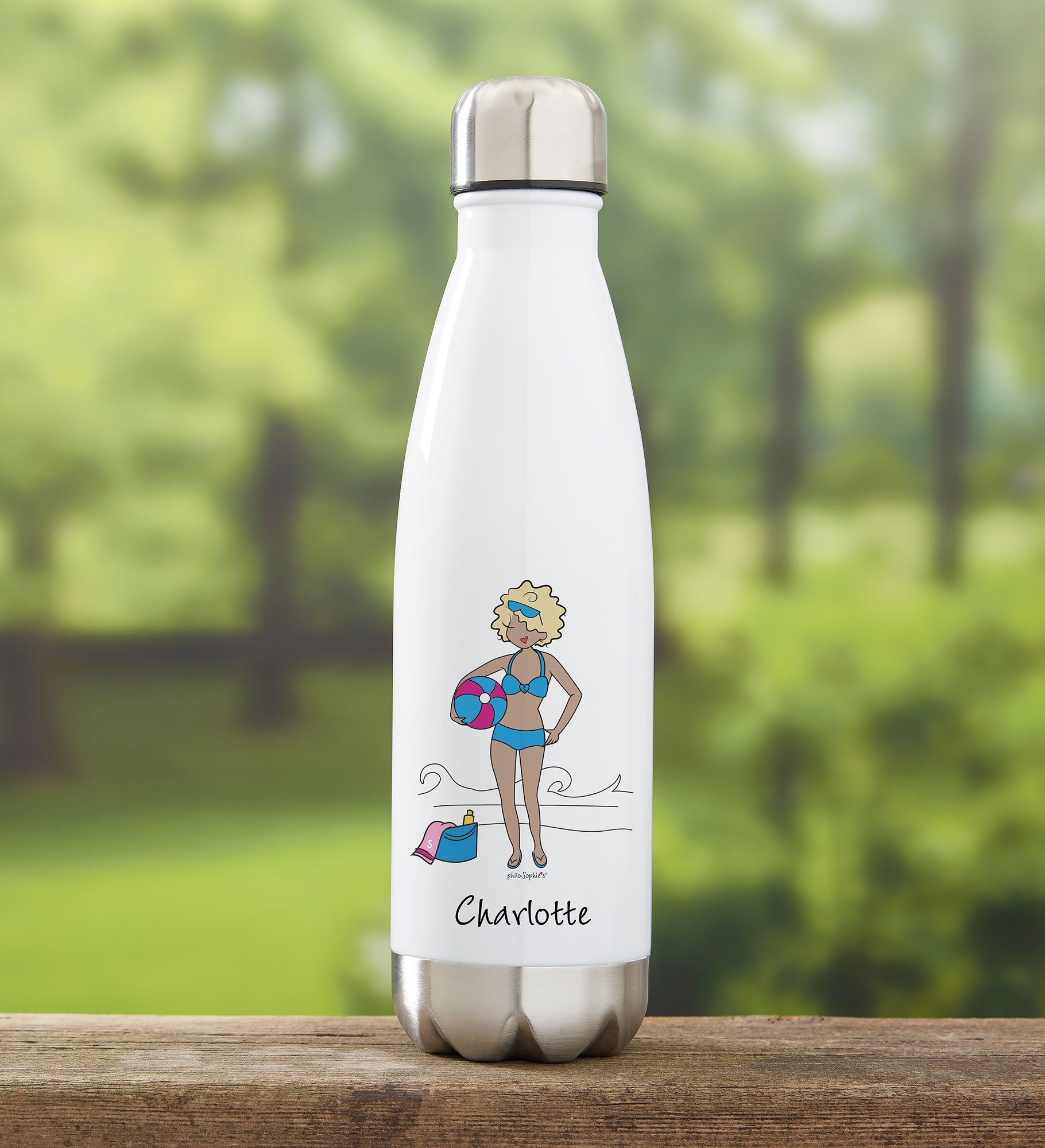 philo Sophie's® Summer Personalized Insulated Water Bottle