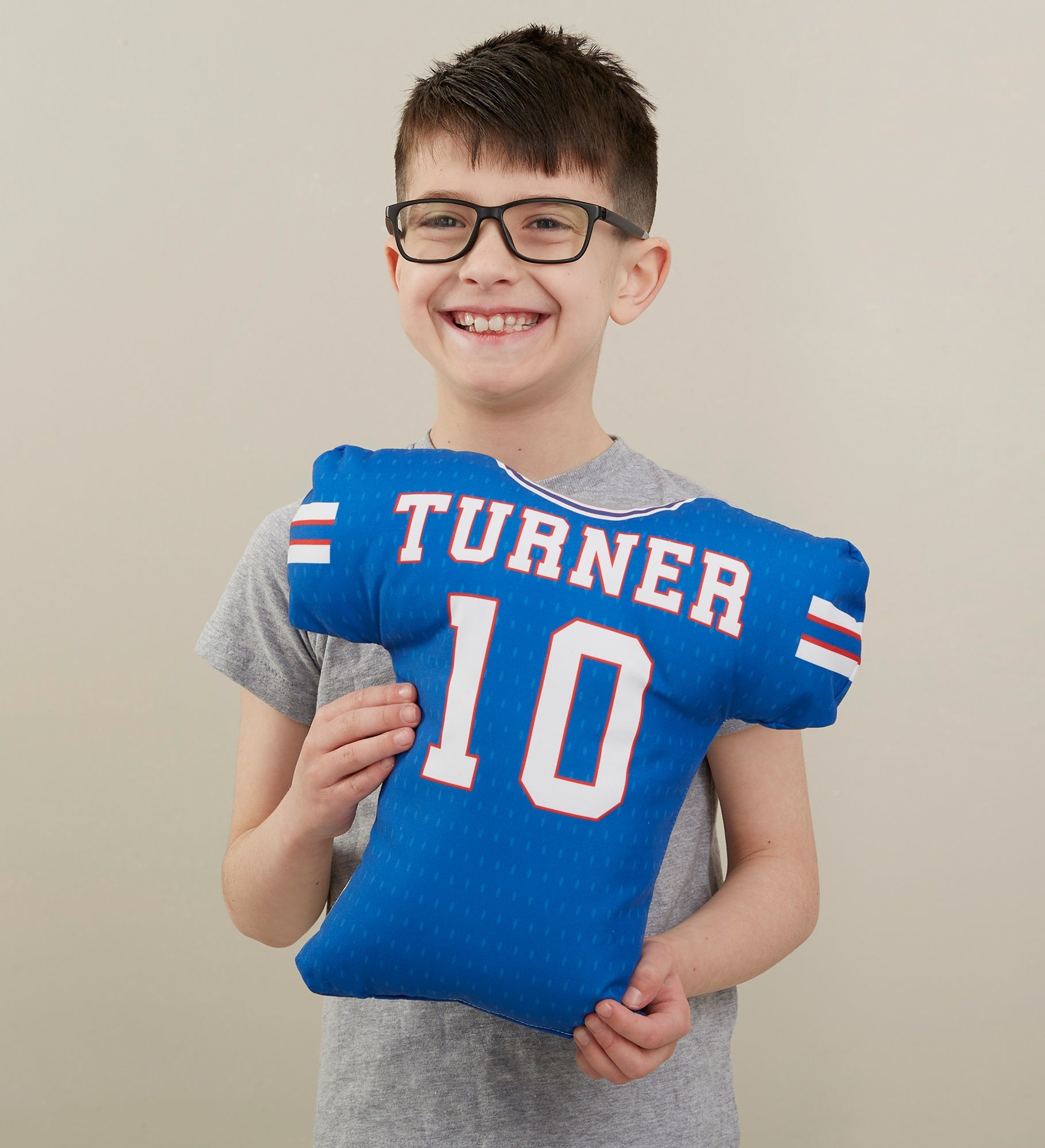 Football Jersey Personalized Throw Pillow