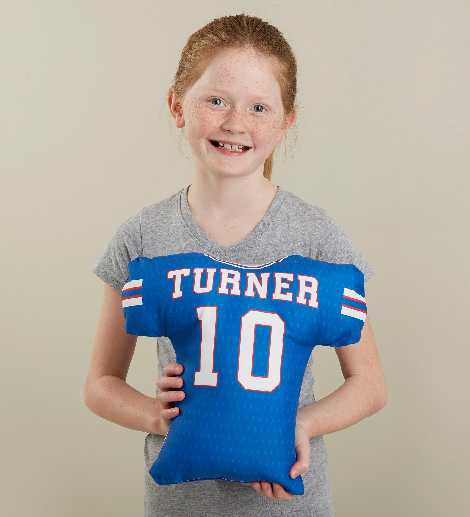 Football Jersey Personalized Throw Pillow