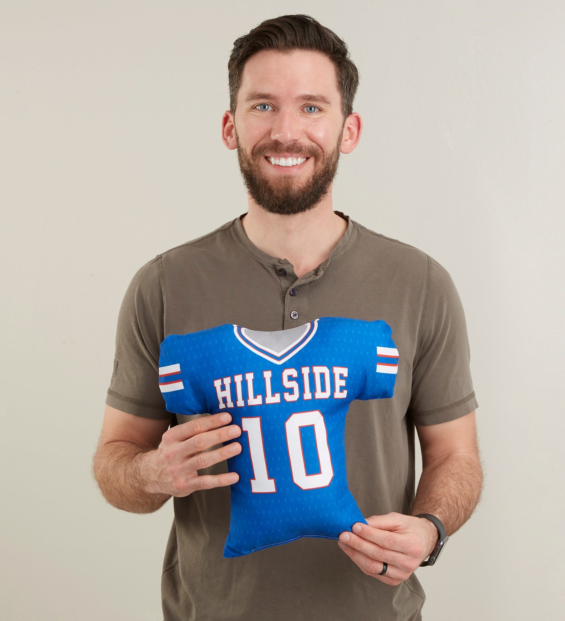 Football Jersey Personalized Throw Pillow